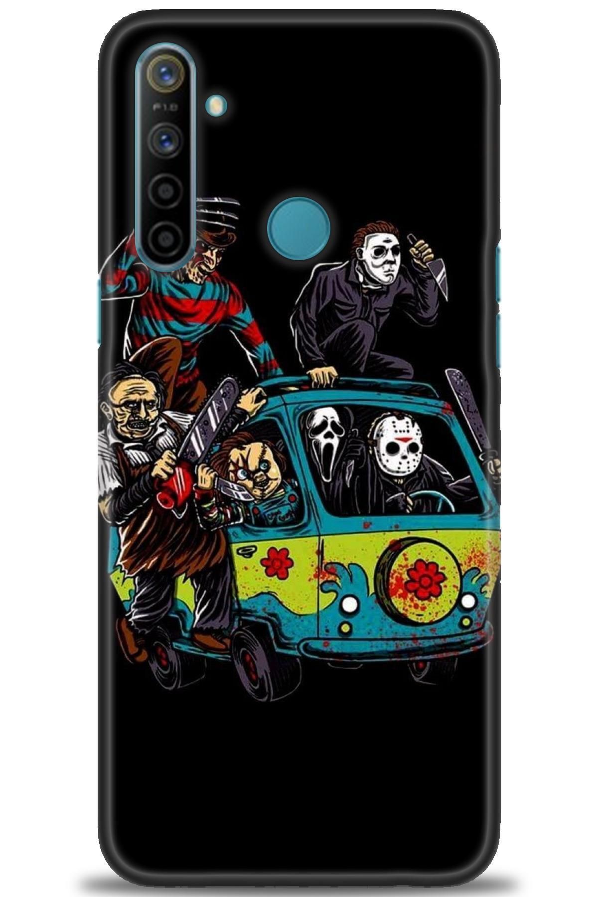 realme C3 / C3i İle Uyumlu HD Baskılı Desenli Silikon Kılıf - 644