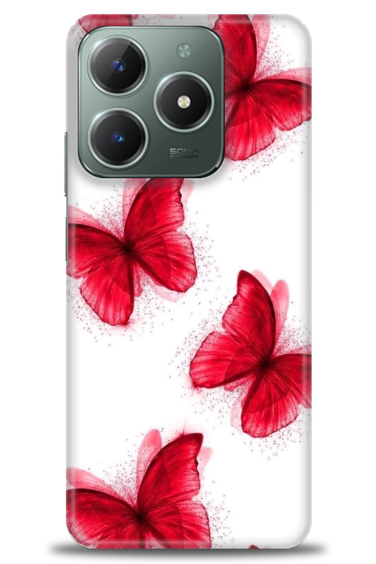 realme C61 / C63 İle Uyumlu HD Baskılı Desenli Silikon Kılıf - 183