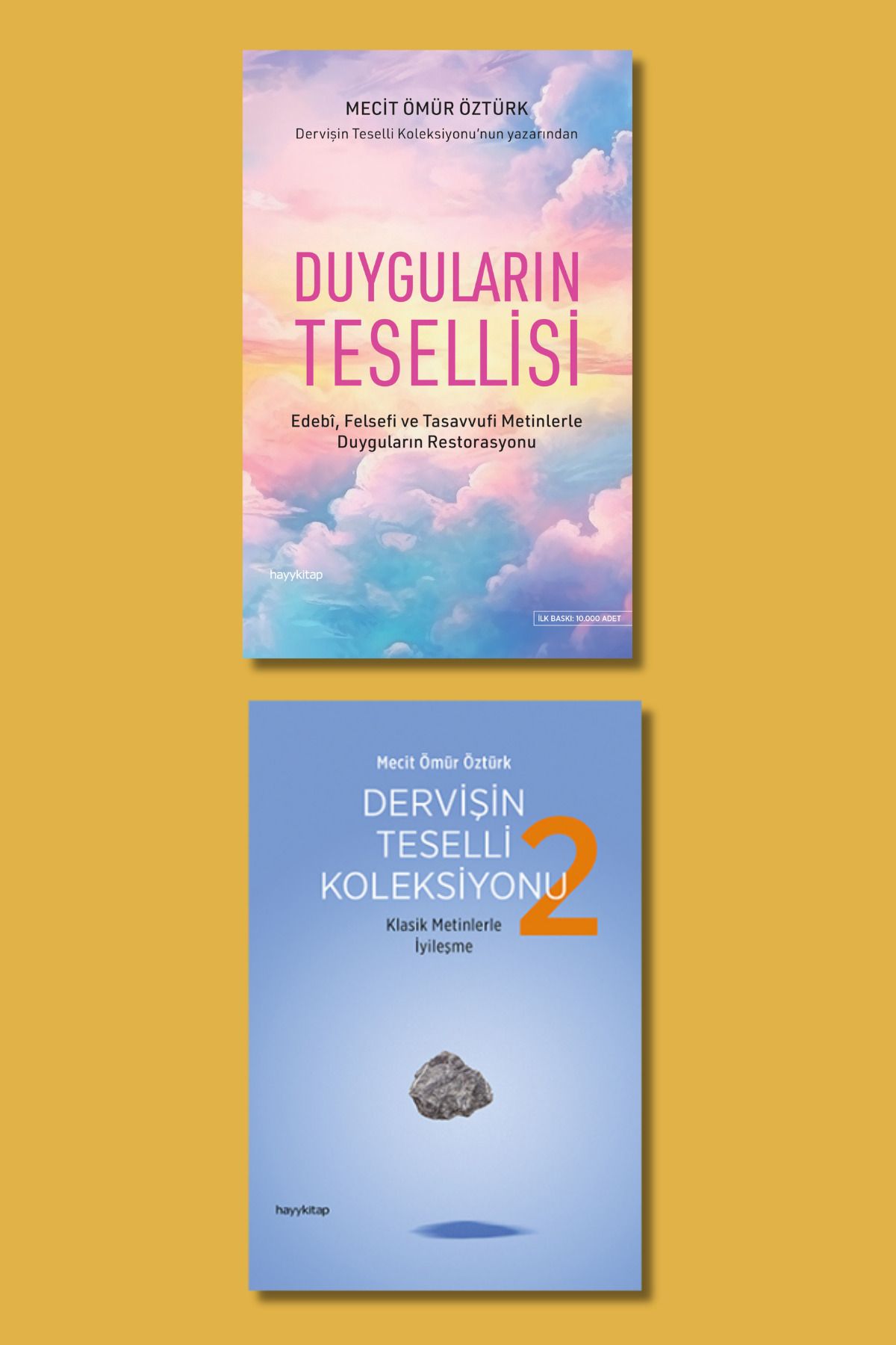 hayykitap MECİT ÖMÜR ÖZTÜRK 2 Lİ SET / DUYGULARIN TESELLİSİ - DERVİŞİN TESELLİ KOLEKSİYONU 2