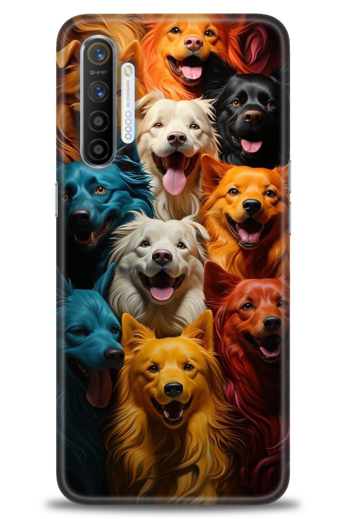 realme XT İle Uyumlu HD Baskılı Desenli Silikon Kılıf - 164