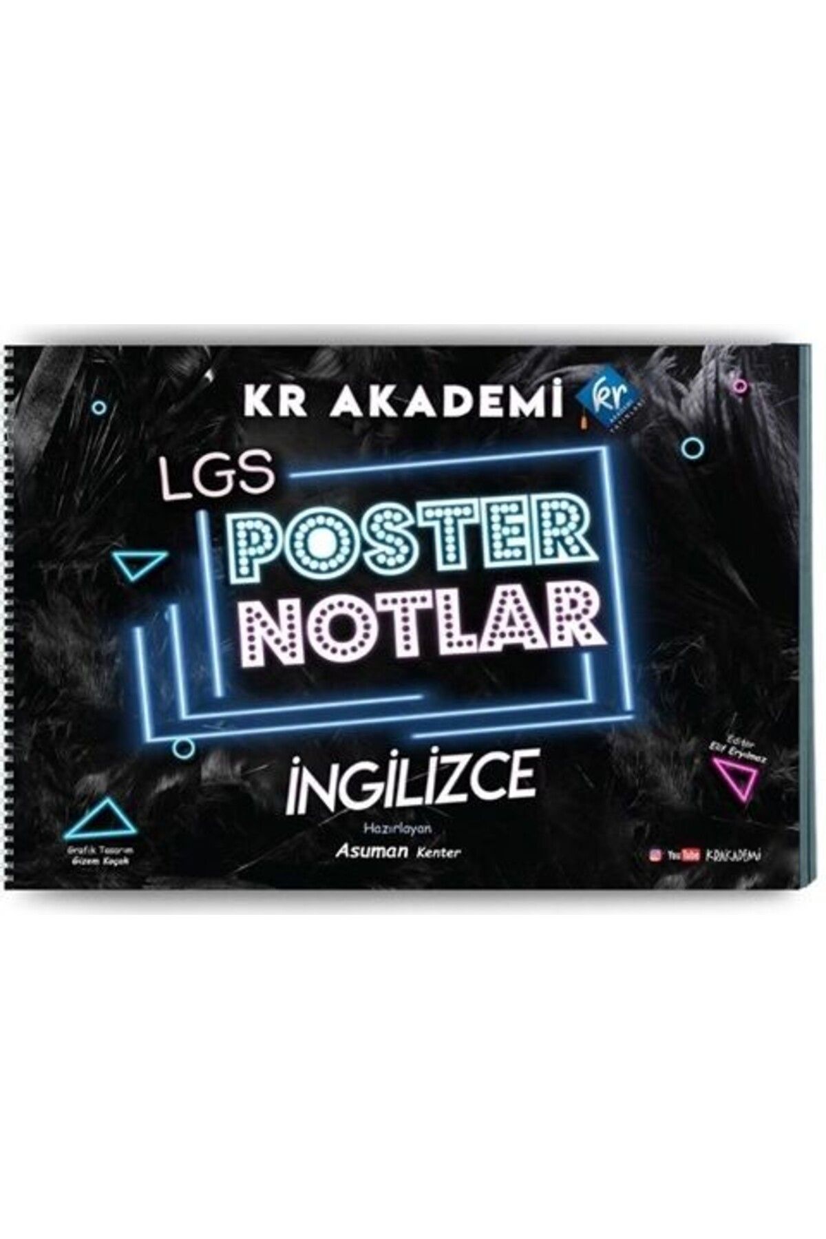 Ankara Kitap Merkezi 8. Sınıf LGS İngilizce Poster Notlar KR Akademi