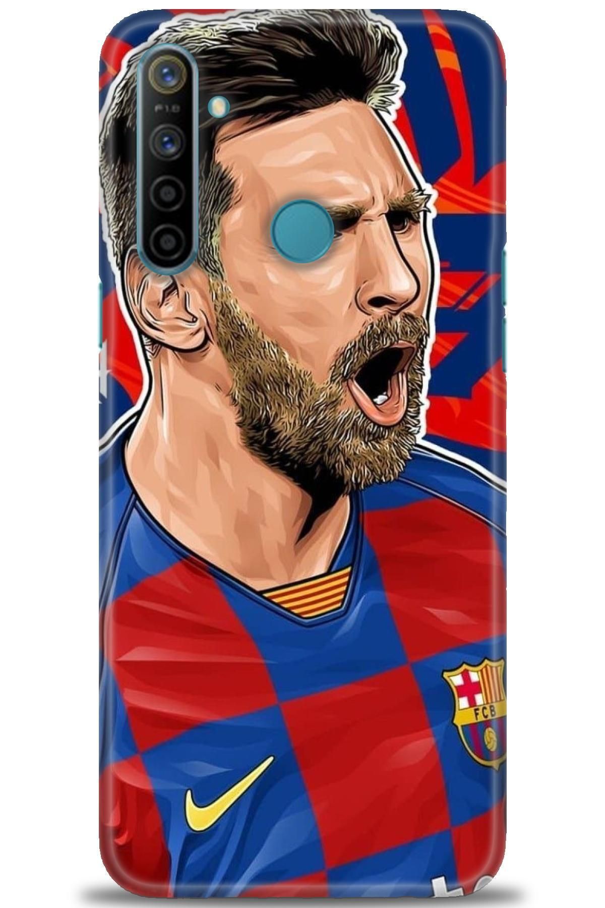 realme C3 / C3i İle Uyumlu HD Baskılı Desenli Silikon Kılıf - 453