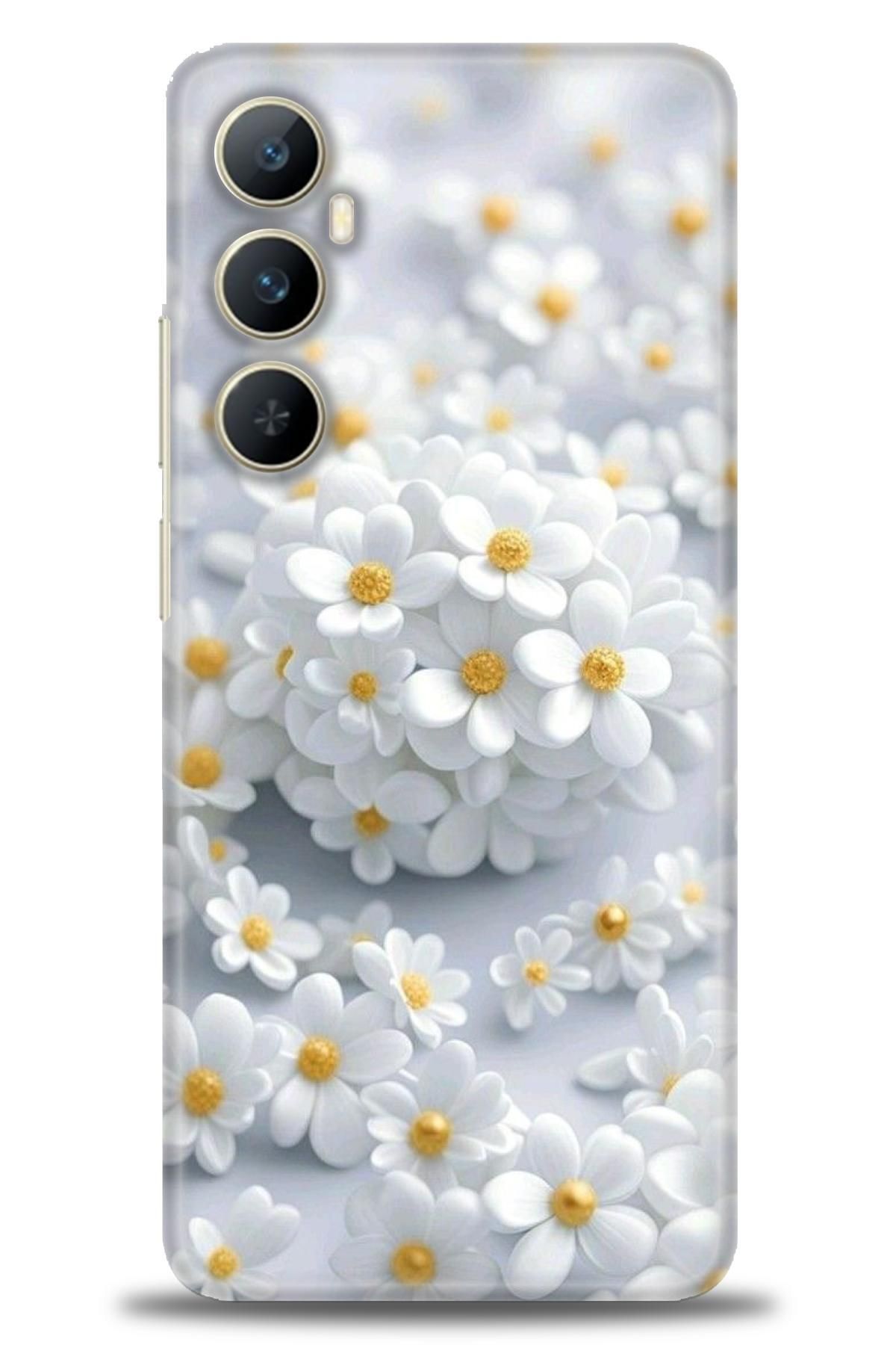 realme C65 İle Uyumlu HD Baskılı Desenli Silikon Kılıf - 173