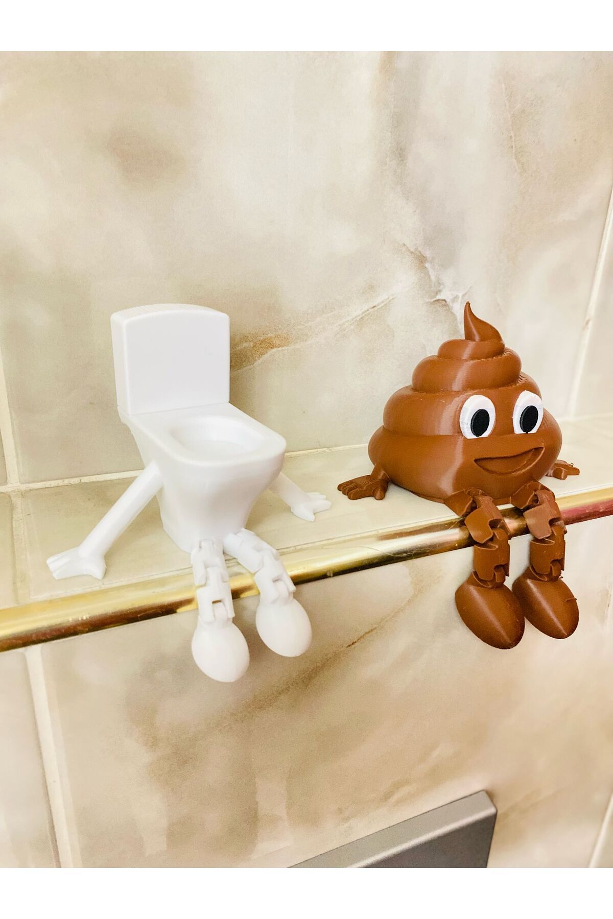 Eta3d 2'li Banyo Klozet Süsü Kaka + Klozet