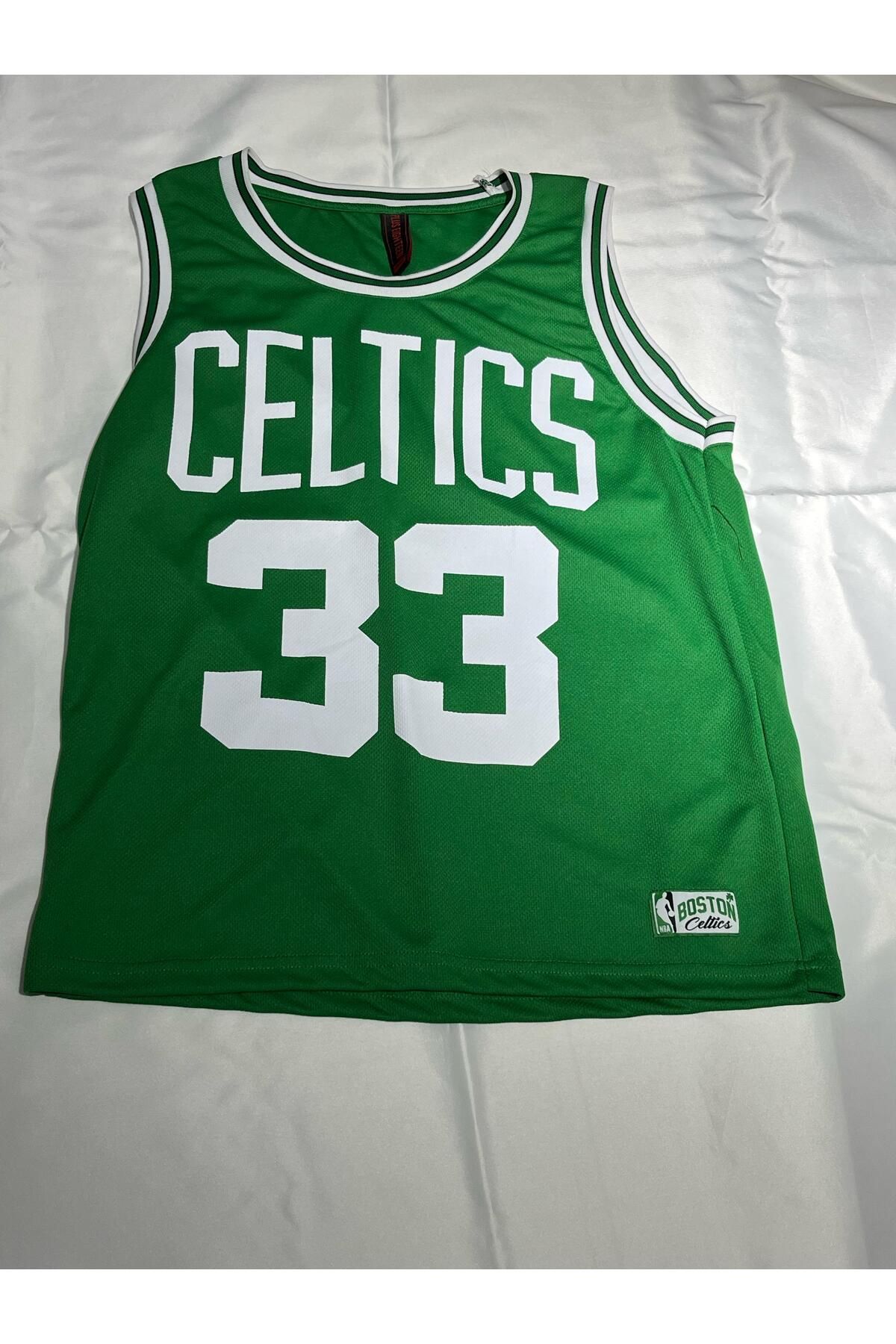 Plus Eighteen NBA TEAMS BASKETBOL FORMA YEŞİL BOSTON CELTICS 33
