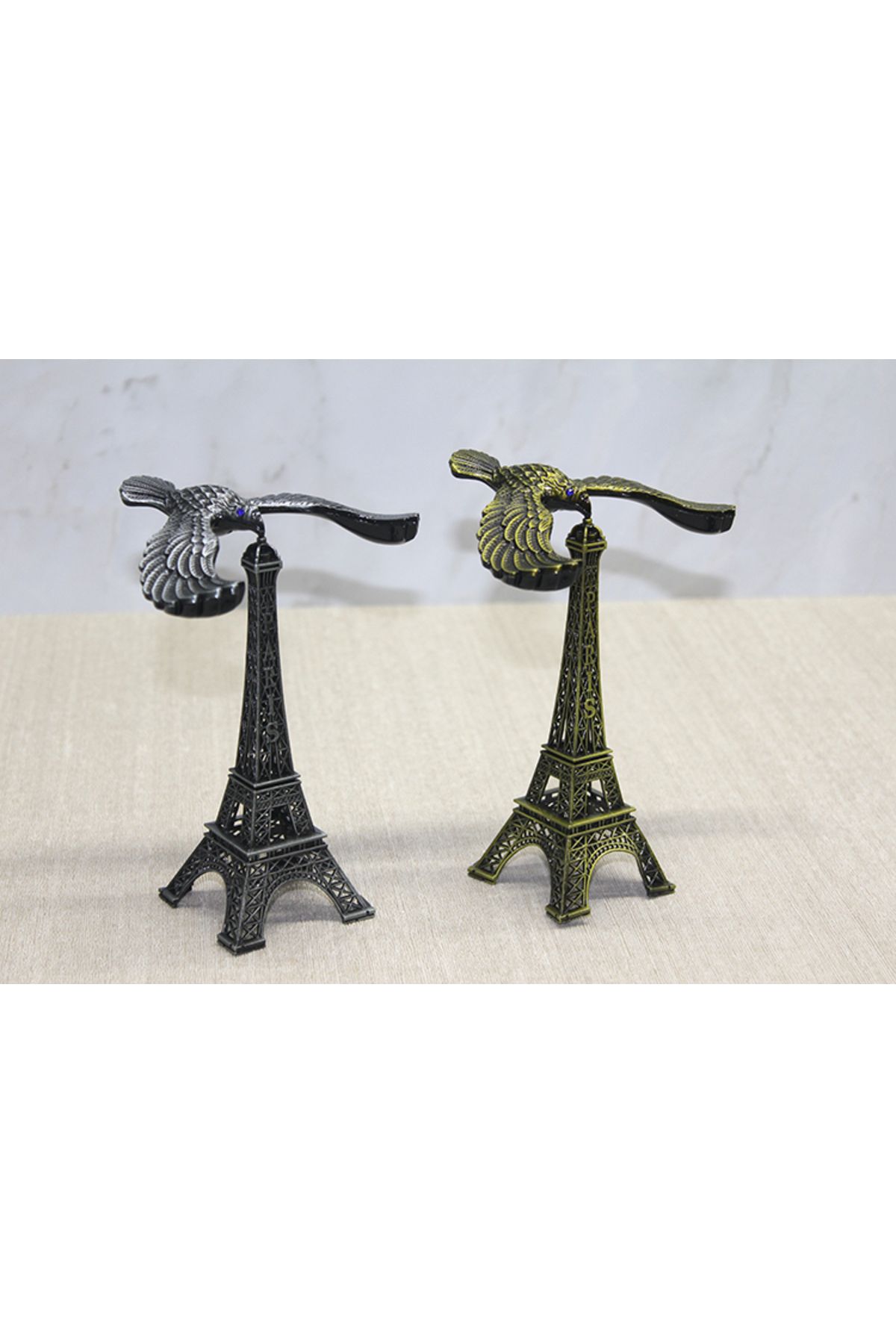 Tunastore Kartallı Metal Eyfel Kulesi Model 2