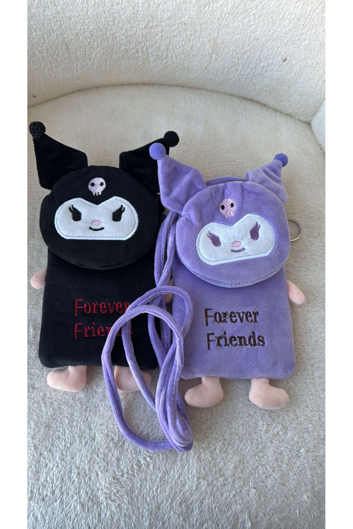 synshop Sanrio Kuromi Cüzdanlı Çanta 1 Adet
