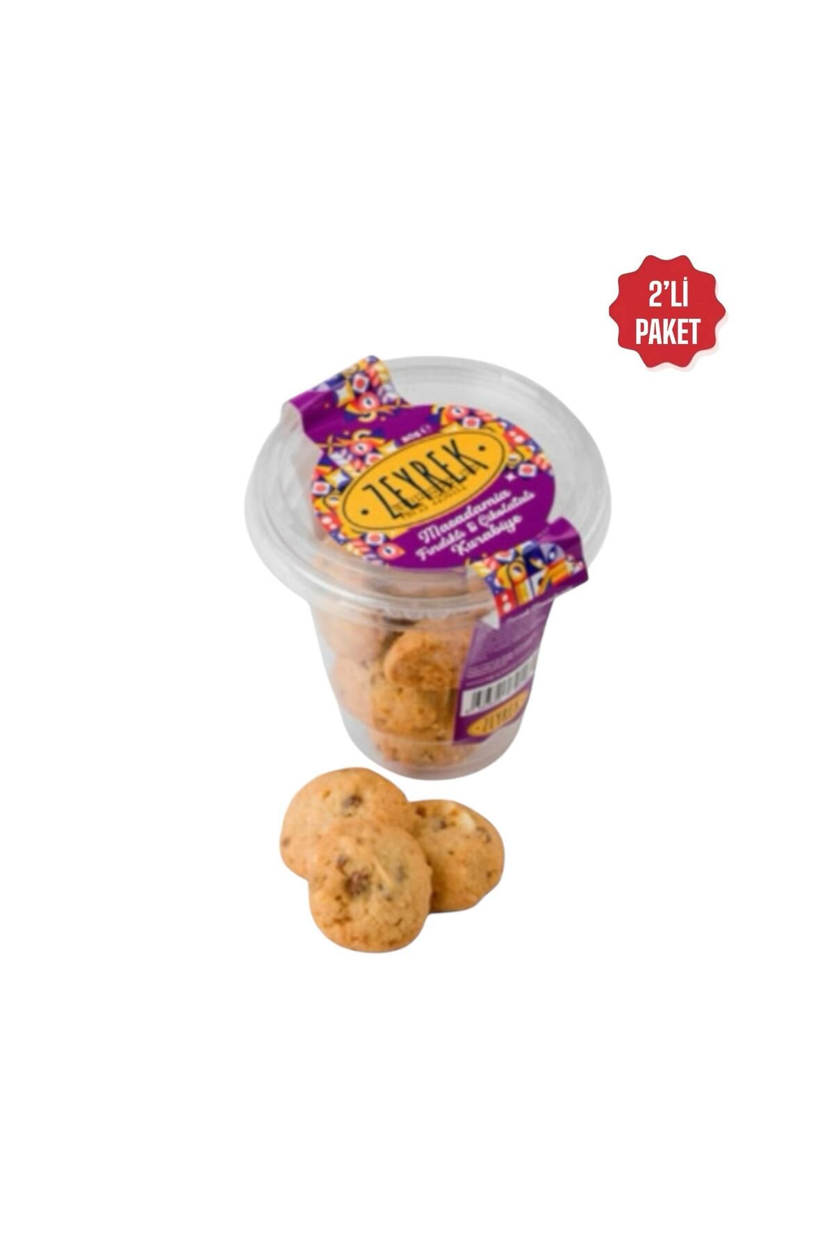 Zeyrek MACADAMİA FIN. ÇİKOLATALI BARDAK KURABİYE 80 GR 2'Lİ SET 160 GR