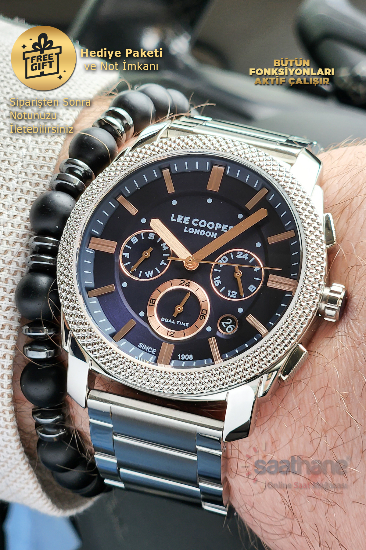 ساعت مچی مردانه | لی کوپر Lee Cooper STS335 - تصویر 3