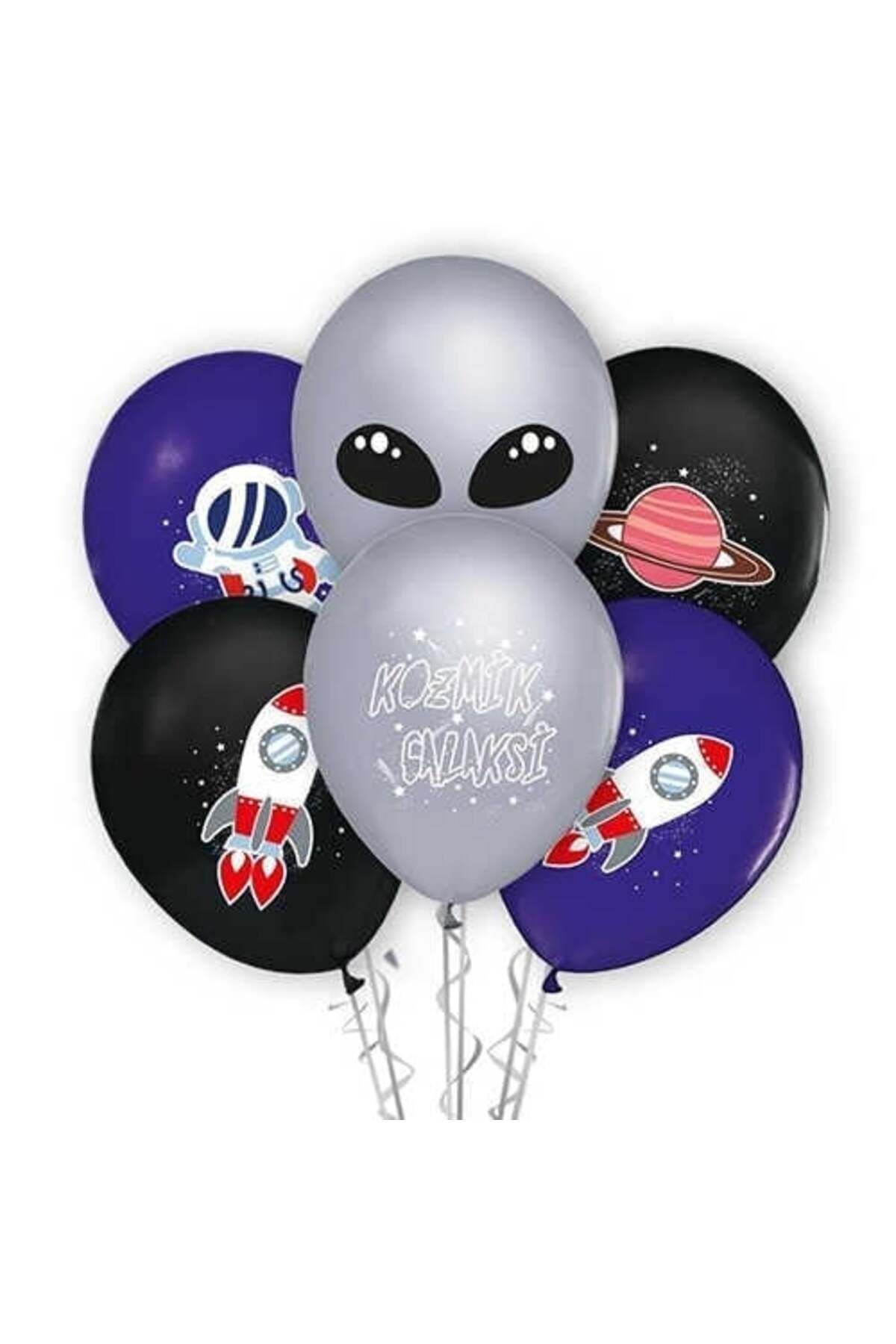 ZENVİVA UZAY BASKILI BALON 10 ADET