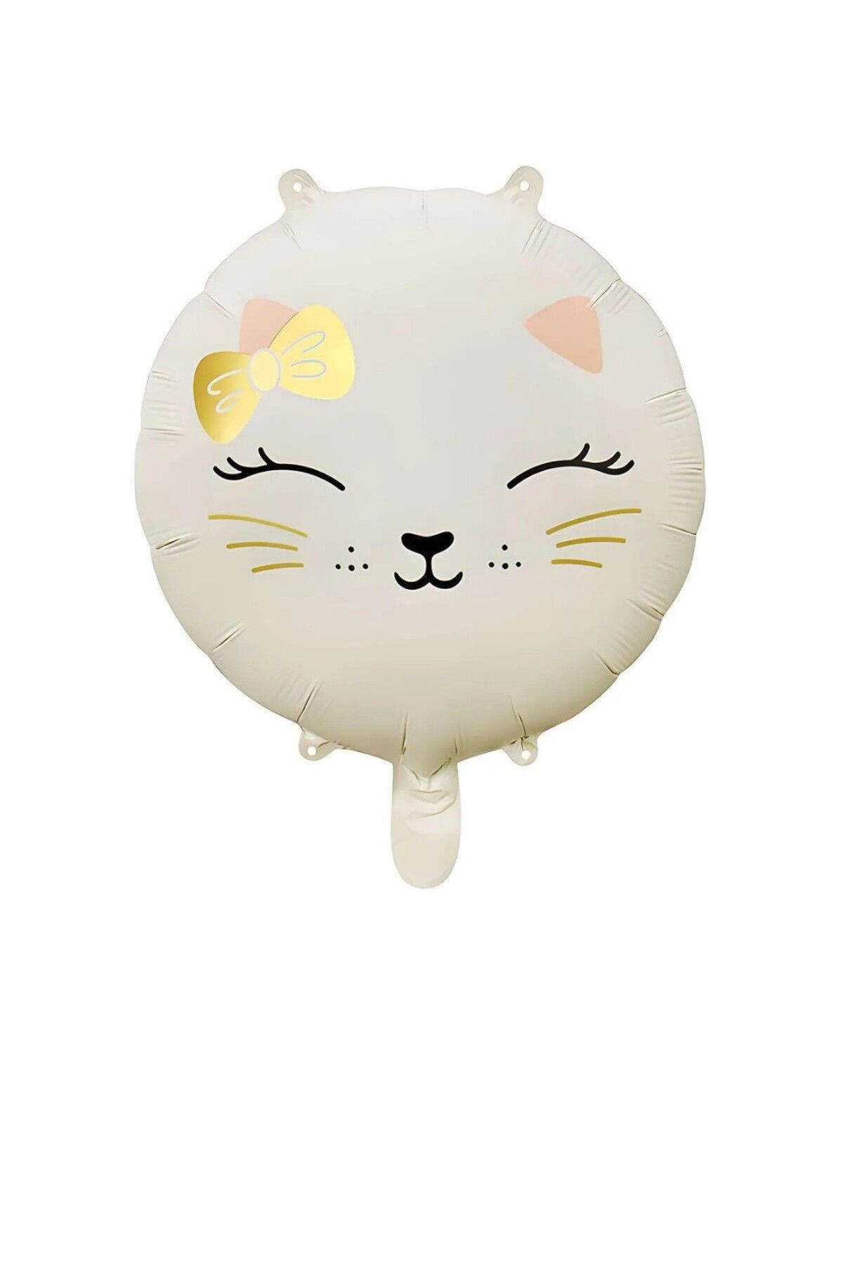 ALYA PARTİ Beyaz Kedi Folyo Balon 45Cm 18"