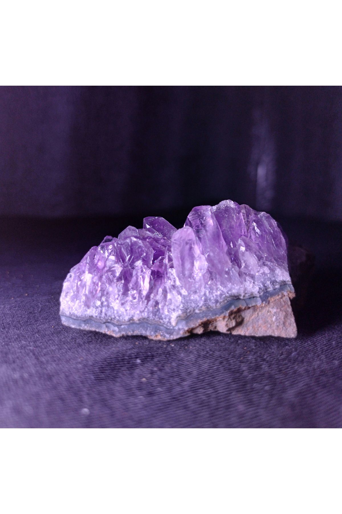 NO BRAND Ametist Değerli Mineral (Doğal taş)