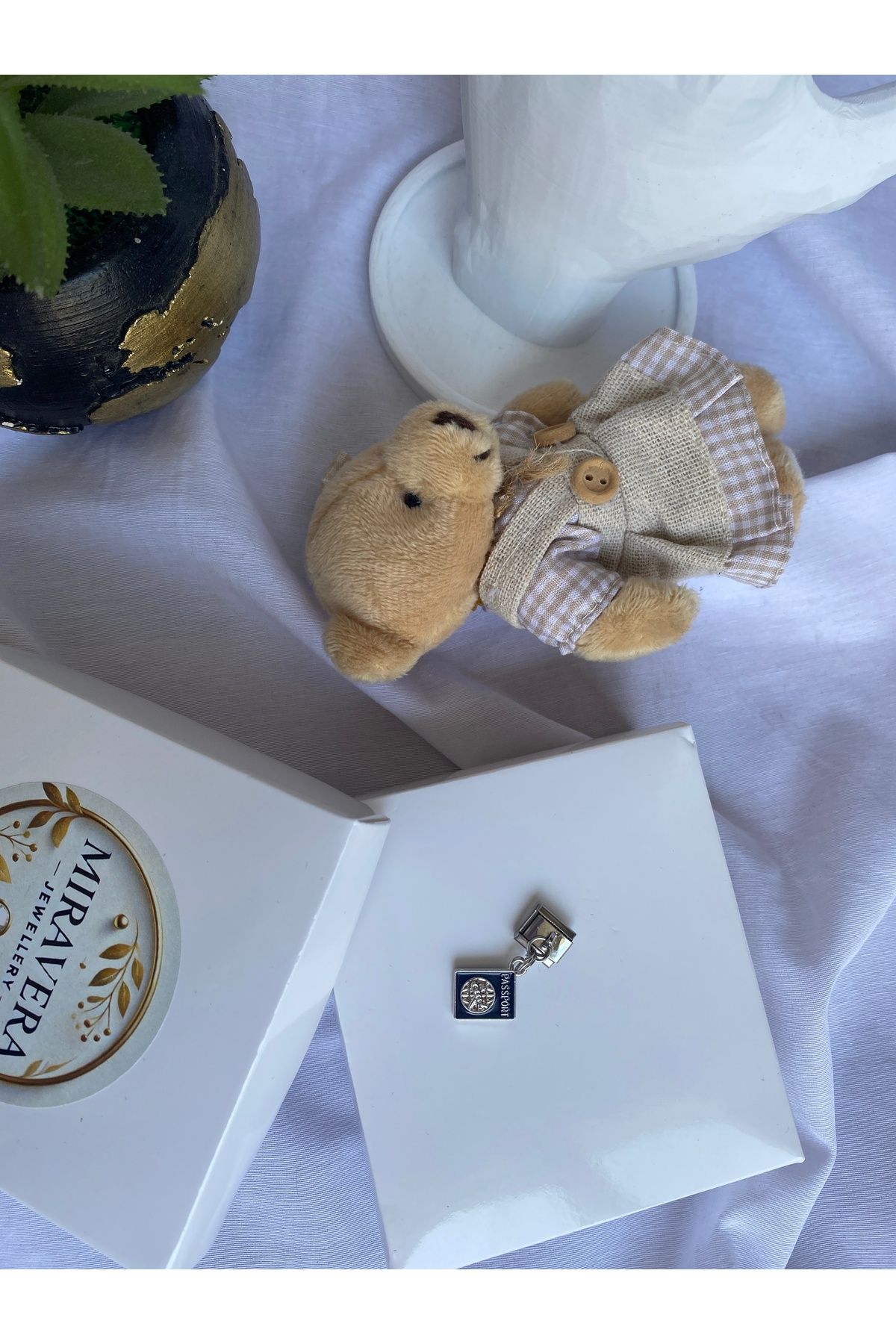 Miravera Jewellery Çelik İtalyan Bileklik Charmı