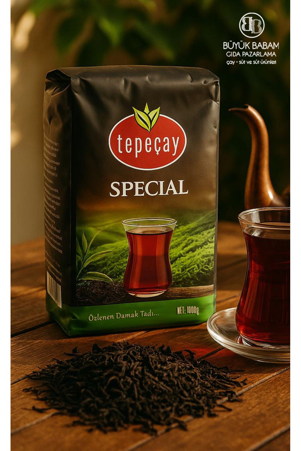 TEPE ÇAY SPECIAL DÖKME SİYAH ÇAY 1000 GR