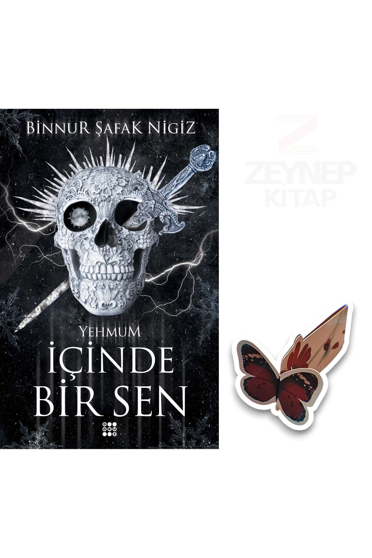 Dokuz Yayınları İçinde Bir Sen 3-Yehmum(KARTONKAPAK)Özel Tasarım Kelebek Ayraç