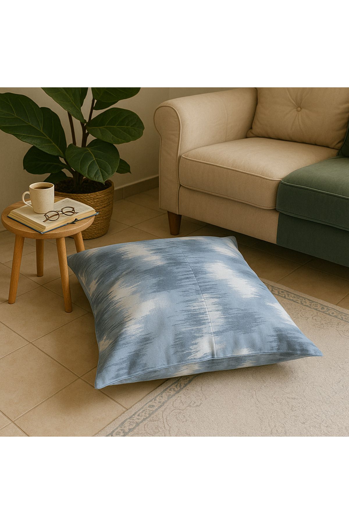 Guloglu Home Duck Yer Minder Kılıfı 70x70 Cm