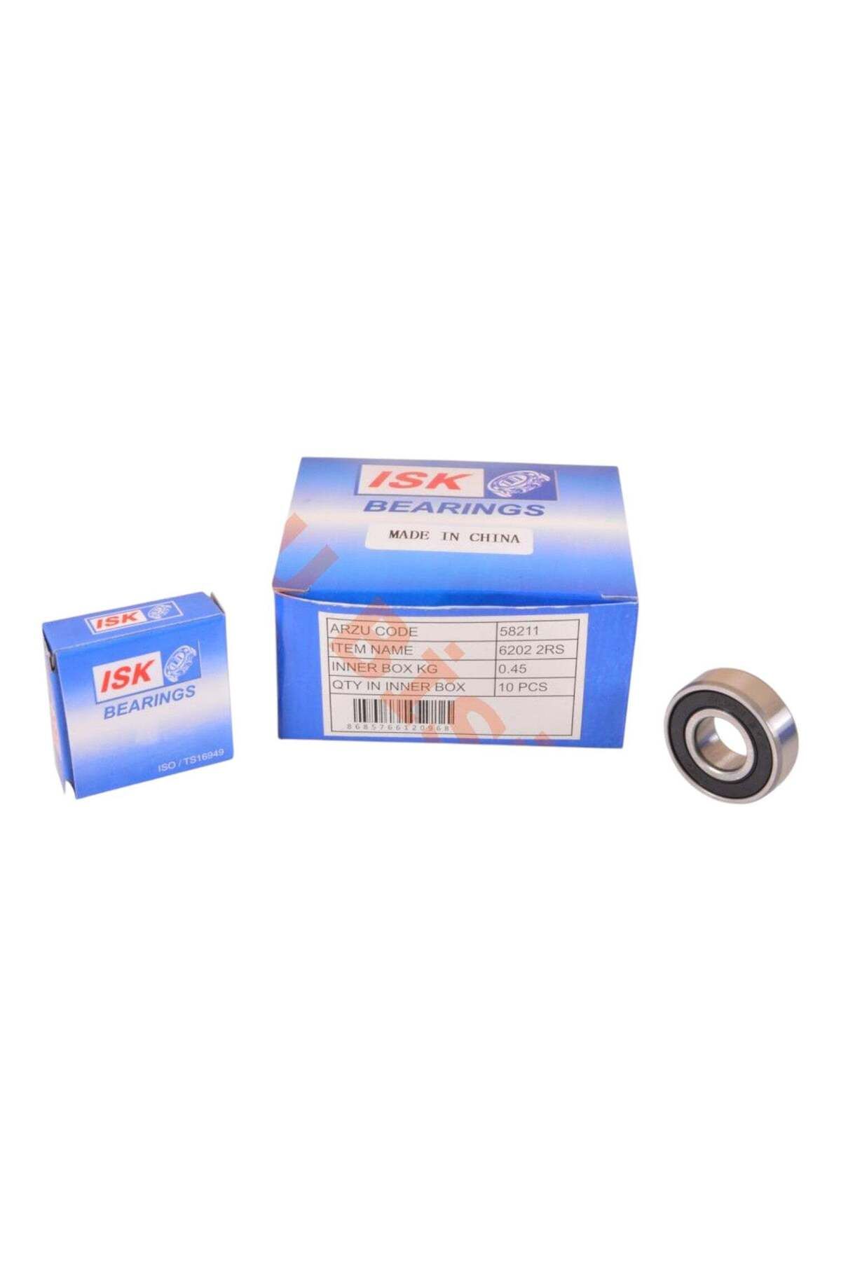 isk 6202 Rulman (Plastik Kapaklı)