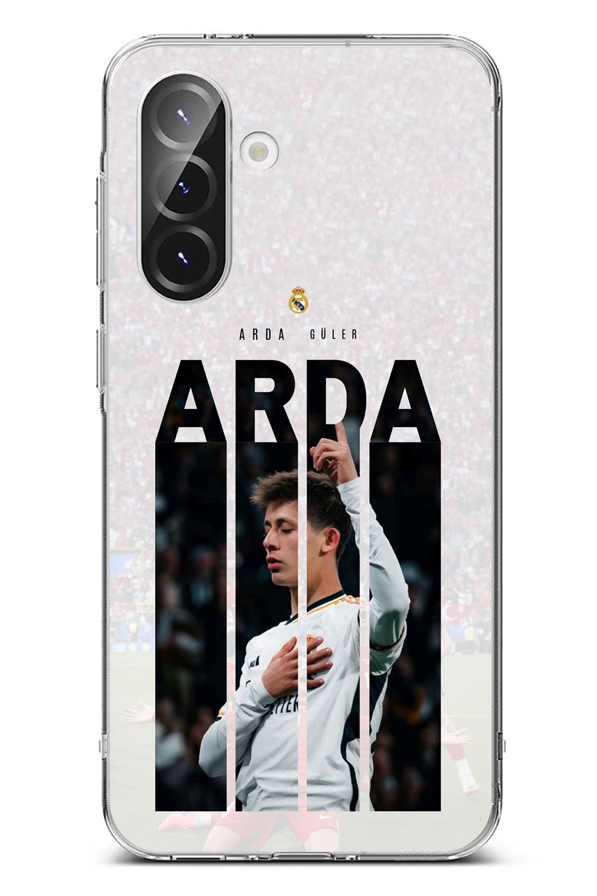 TechTree Galaxy A36 Uyumlu Arda Güler Sevinç Şeffaf Silikon Kılıf