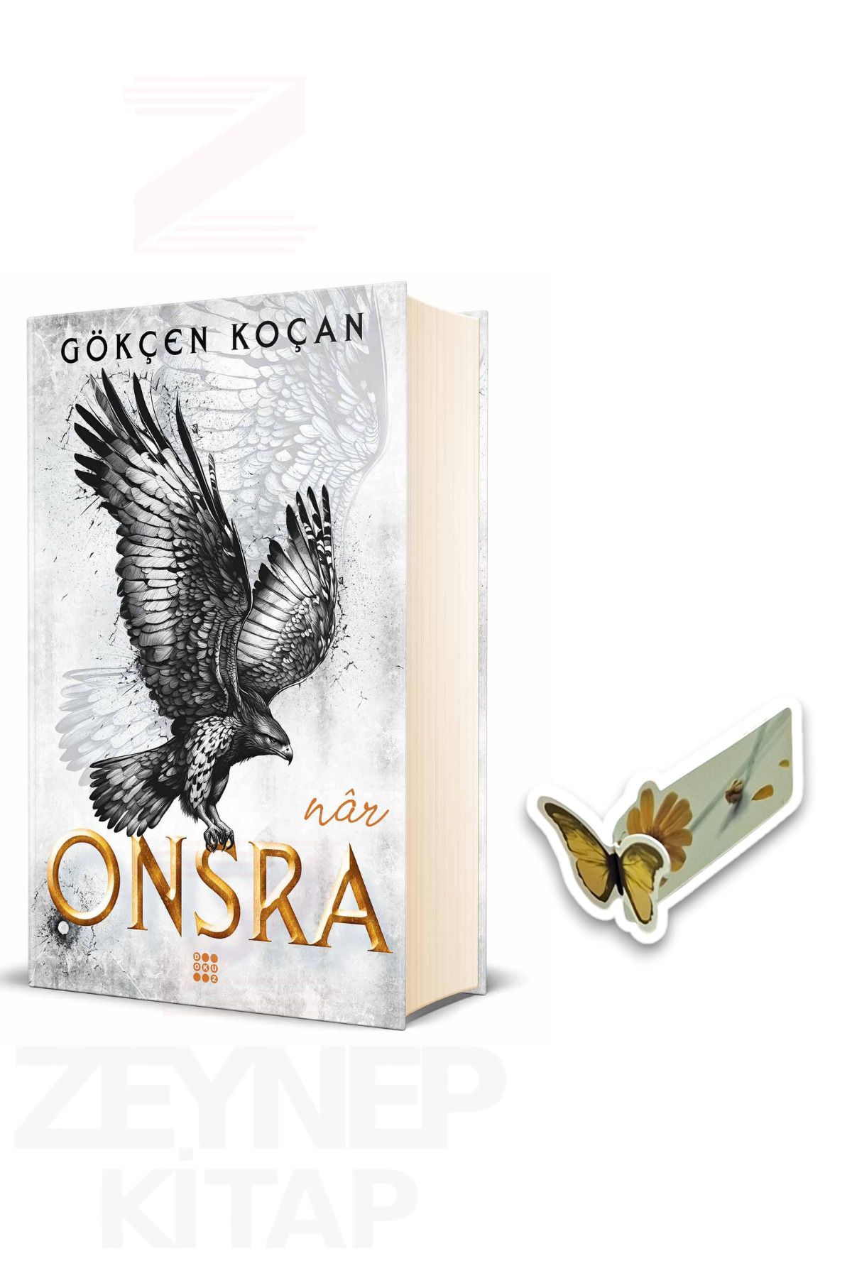 Dokuz Yayınları Onsra-Nar(CİLTLİ)(Özel Tasarım Kelebek Ayraç Hediye)