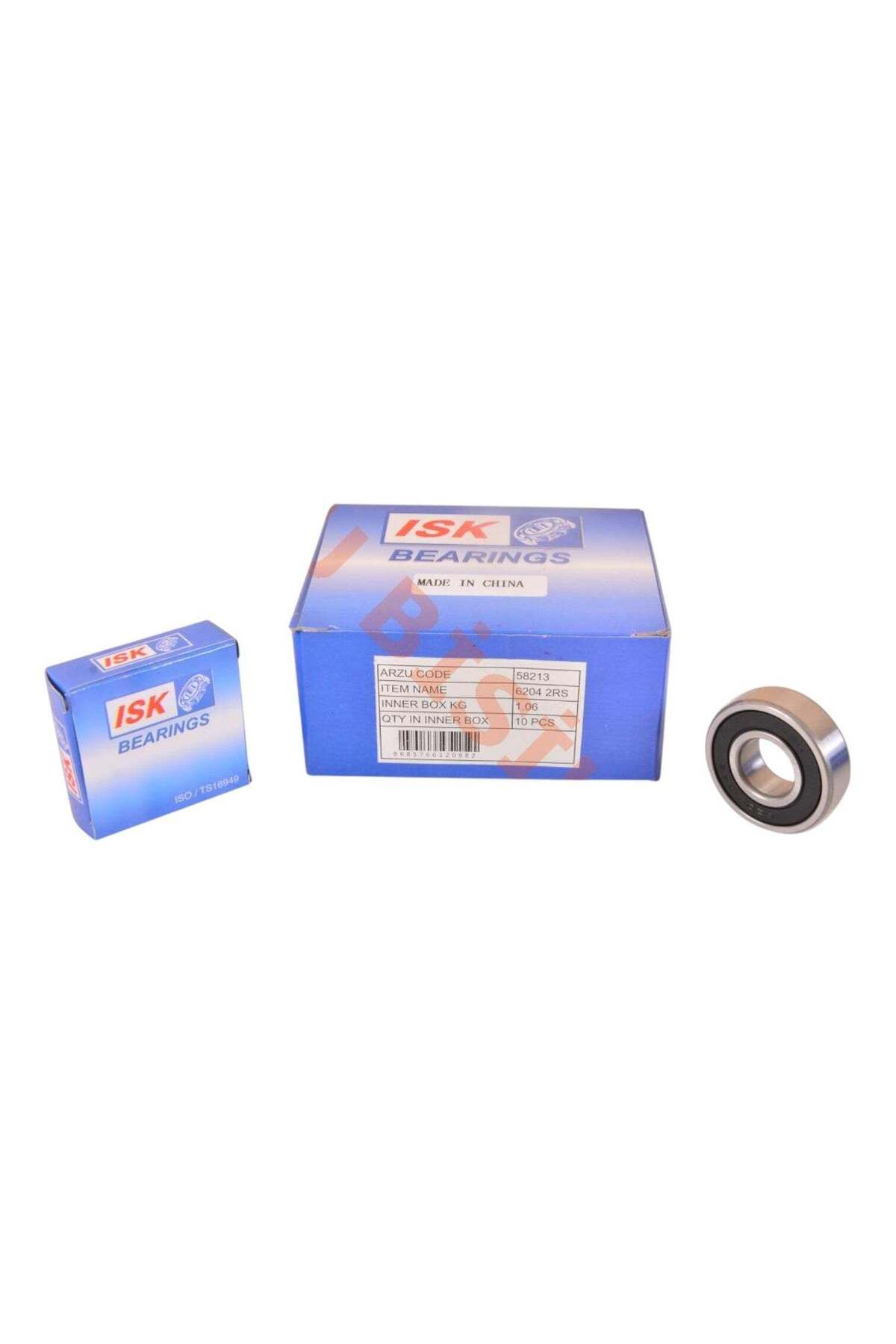 isk 6204 Rulman (Plastik Kapaklı)