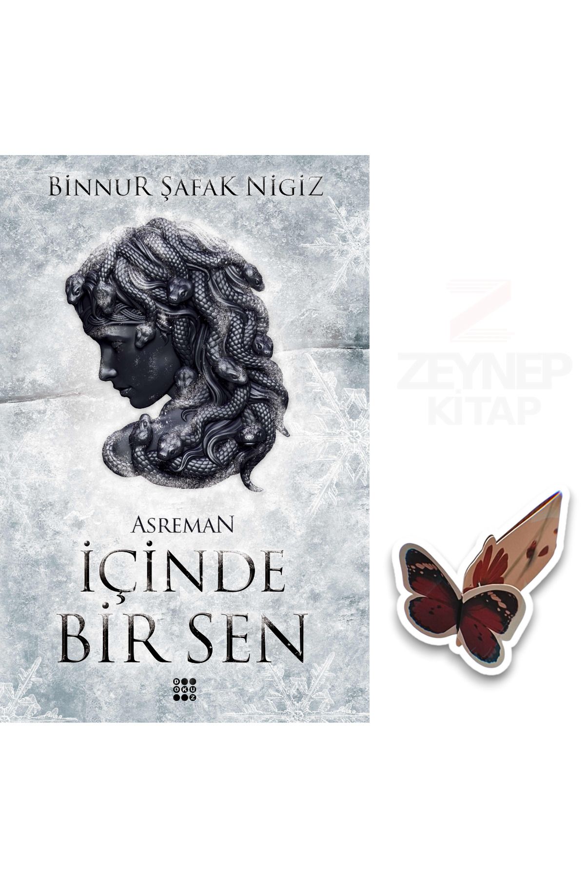 Dokuz Yayınları İçinde Bir Sen 2-Asreman(CİLTLİ)Özel Tasarım Kelebek Ayraç