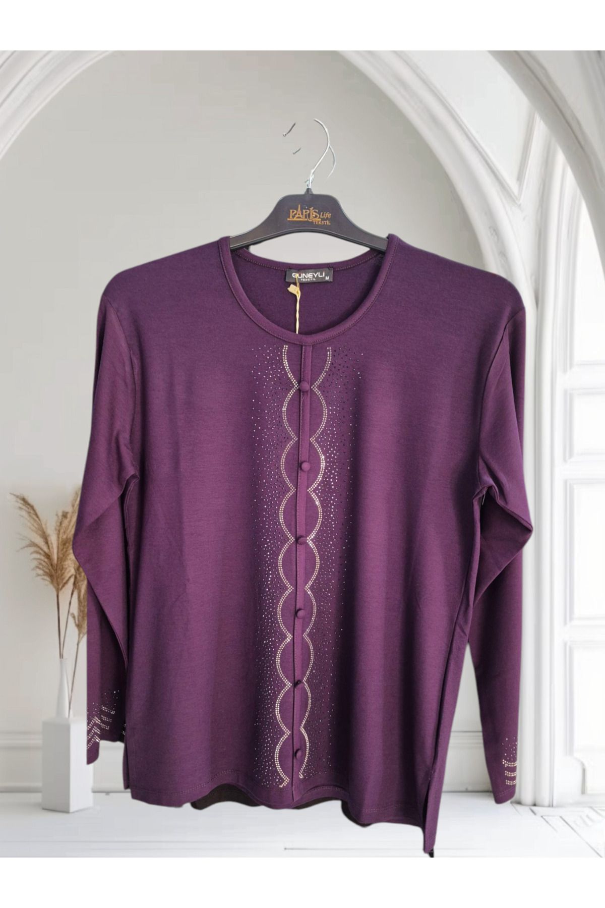 Yağmur Butik Penye anne bluzu