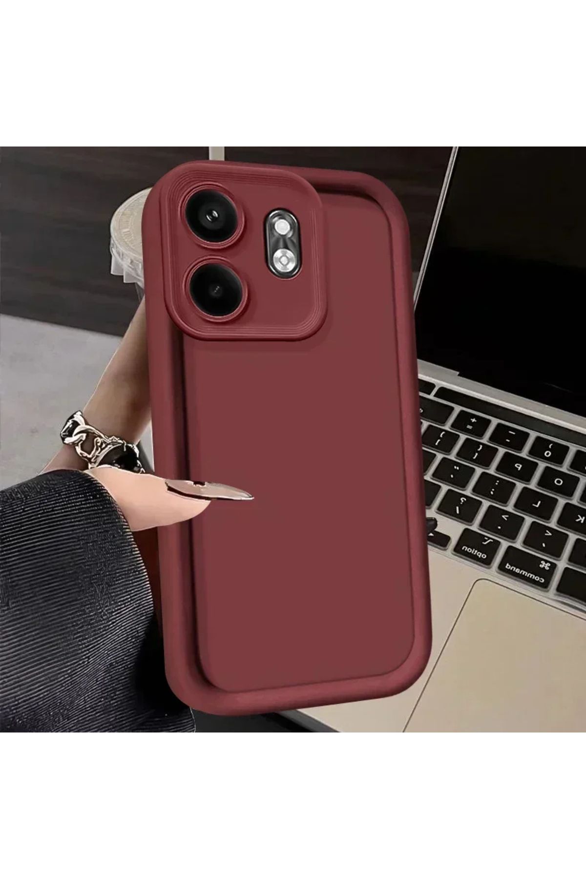 GRABONO İnfinix Smart 9 Kılıf Kamera Korumalı Yüksek Darbeye Dayanıklı Candy Case Yumuşak Silikon Kapak