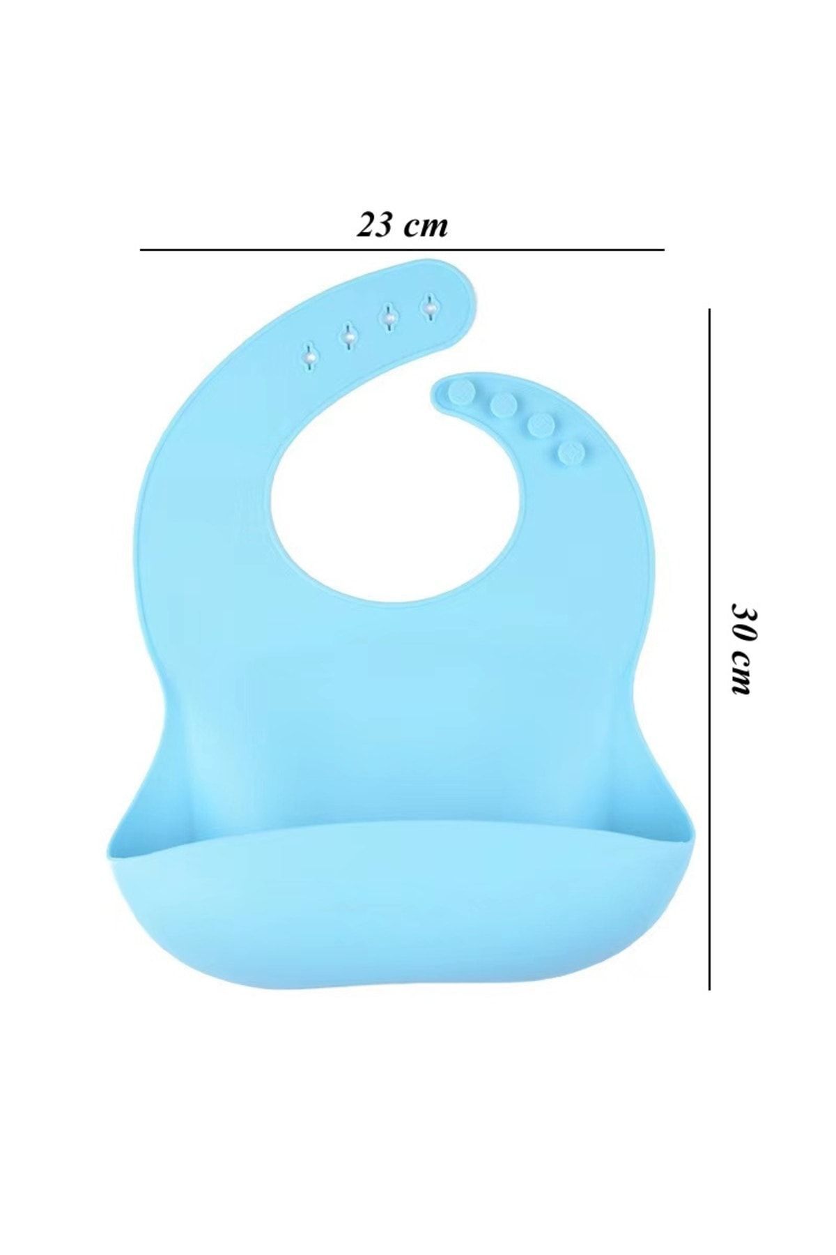 jojobebek Silikon Beslenme Seti Silikon Vakumlu Kapaklı Mama Kase , Silikon Önlük, Silikon Kaşık fotoğrafı 3 (önizleme)