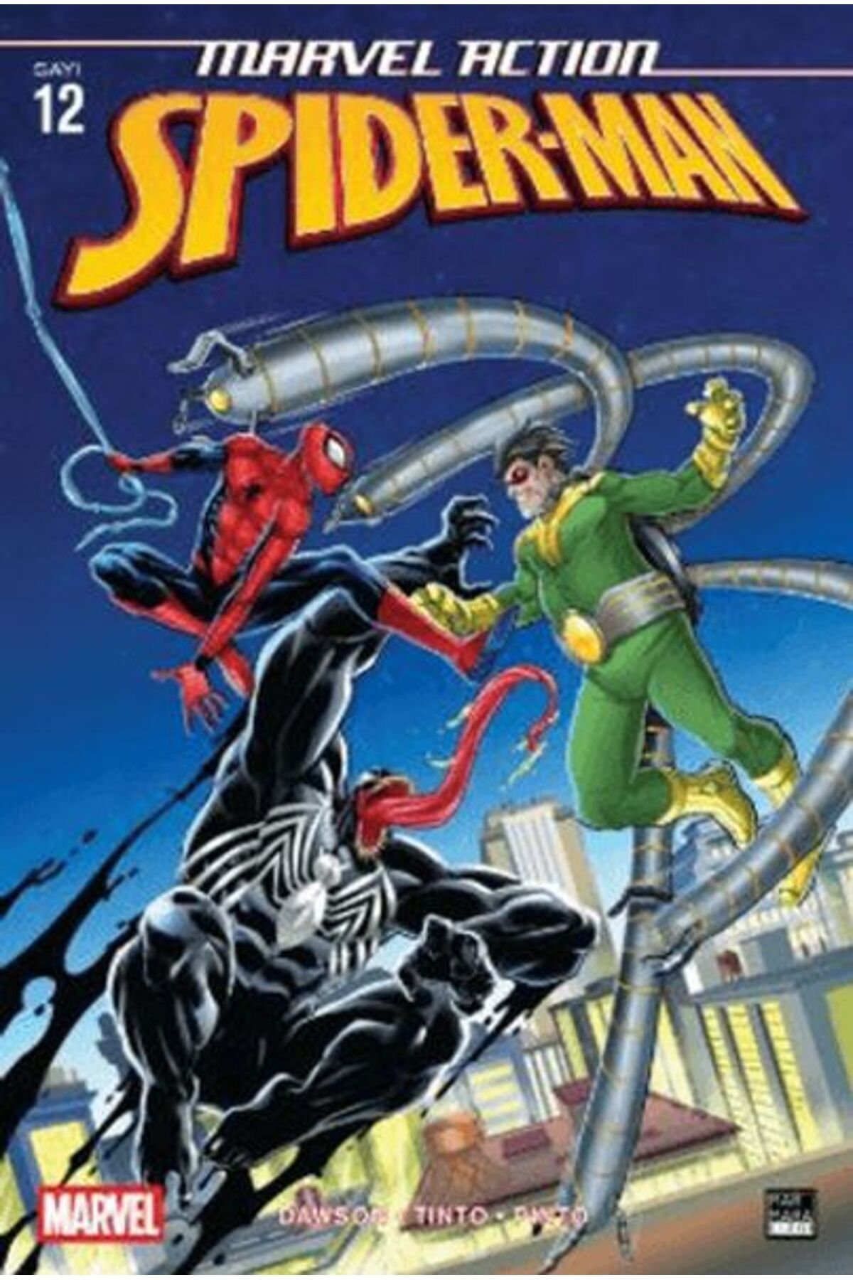 Marmara Çizgi Yayınları Marvel Action Spider-Man Sayı 12
