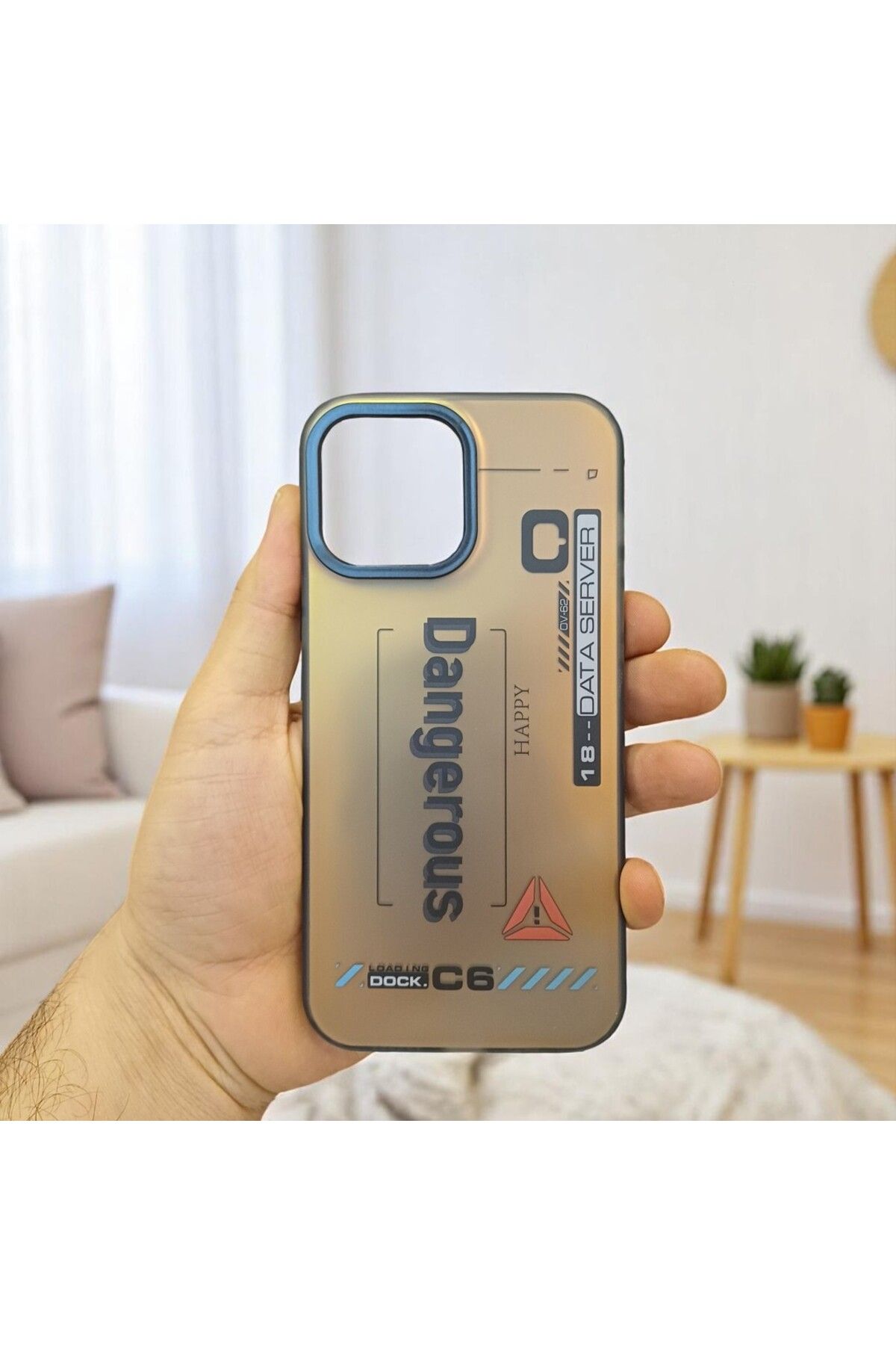 RONA STORE iPhone 12 Pro Max Uyumlu Arka Tarafı Sert Kenarları Yumuşak Justkit Kılıf