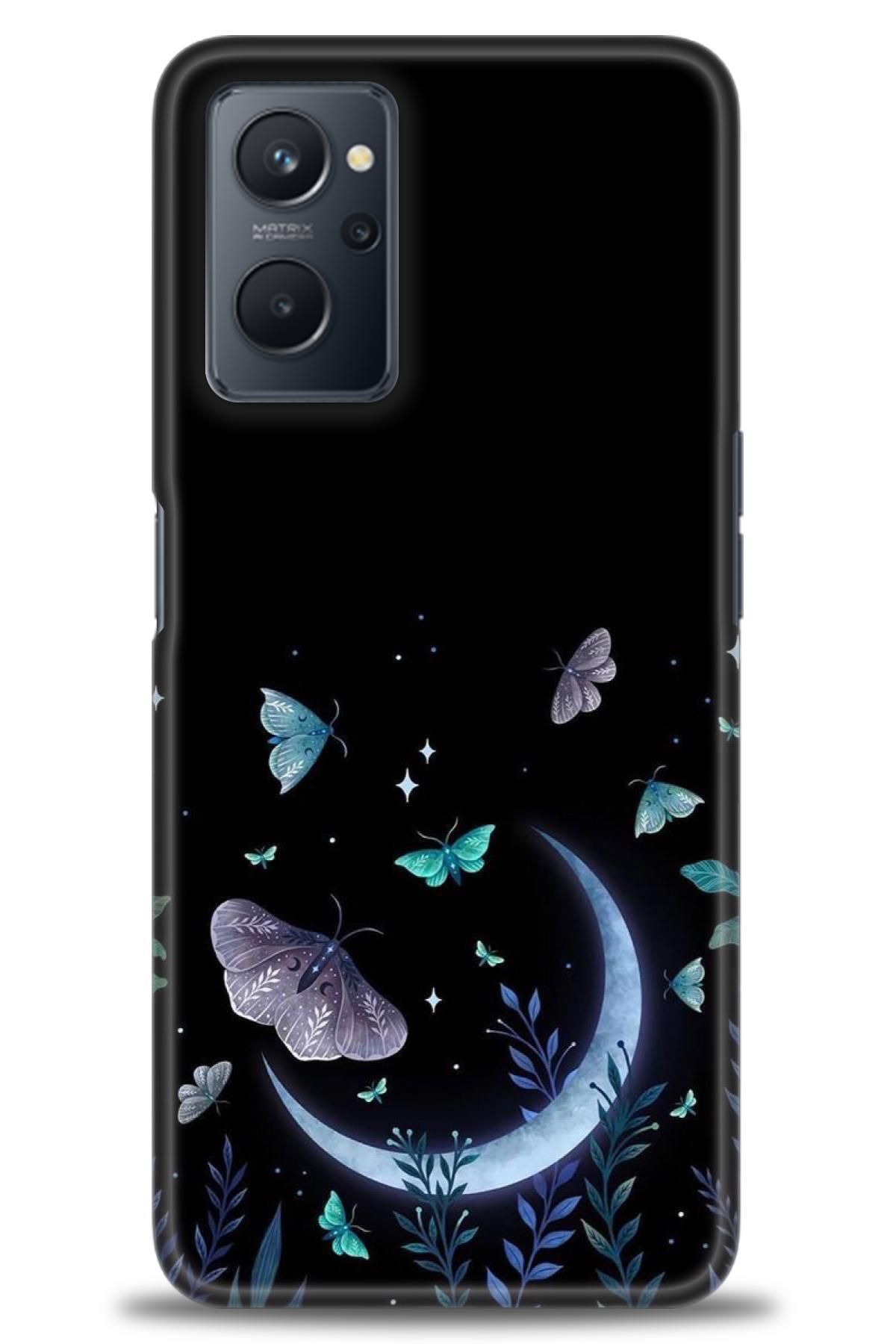 realme 9i İle Uyumlu HD Baskılı Desenli Silikon Kılıf - 21