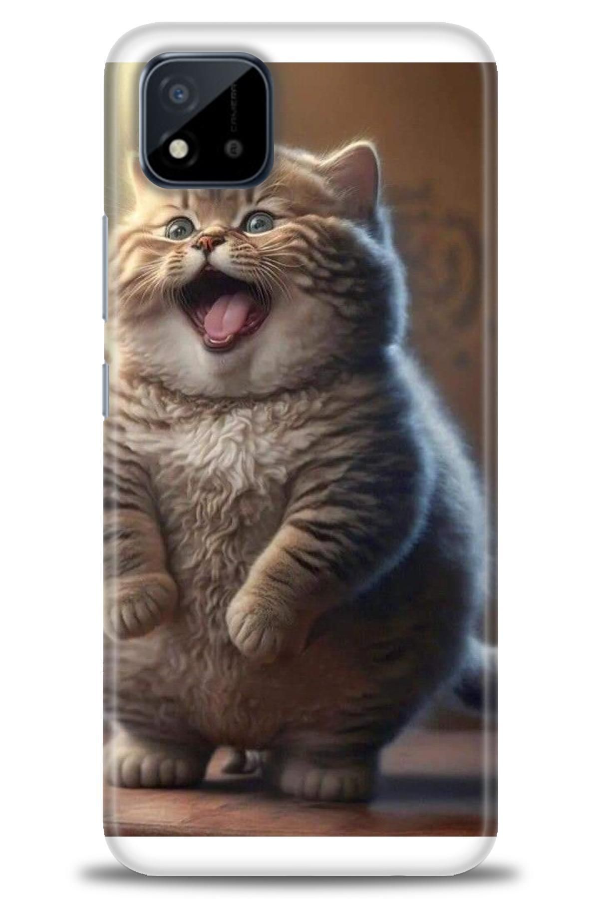 realme C11 2021 İle Uyumlu HD Baskılı Desenli Silikon Kılıf - 490