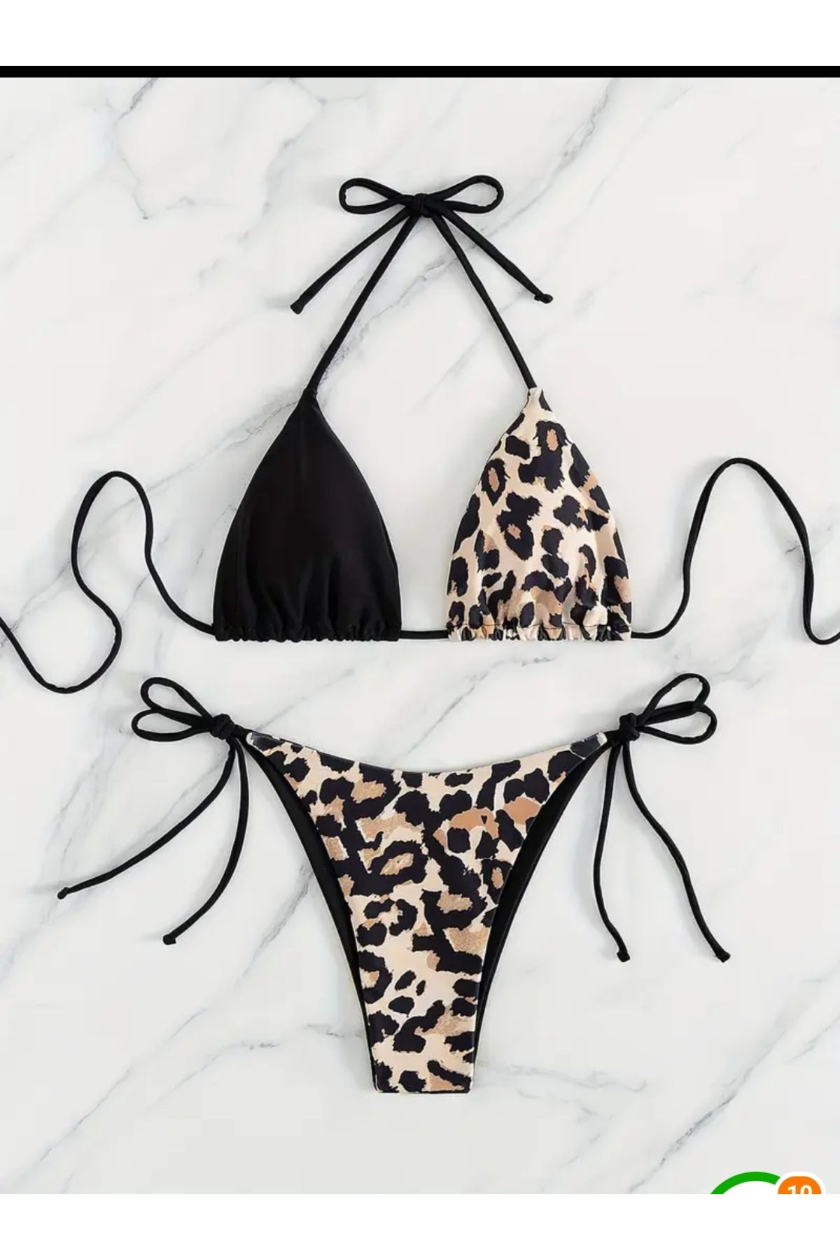 bikinistan Çift Renk Bikini Takım