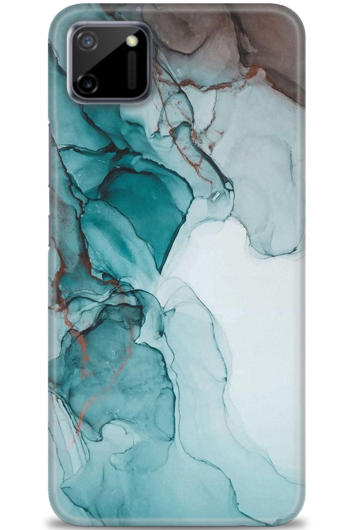 realme C11 İle Uyumlu HD Baskılı Desenli Silikon Kılıf - 212