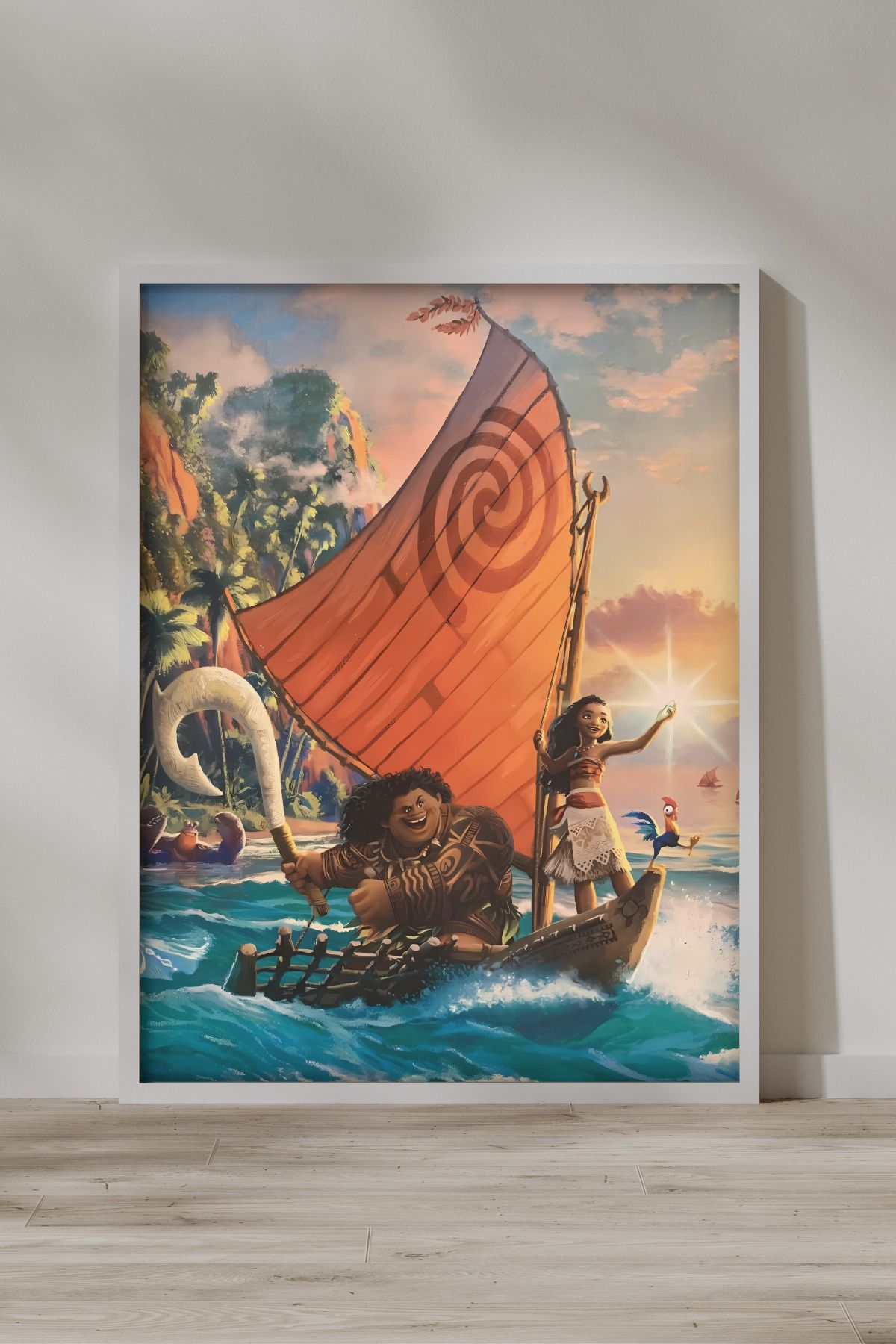 FGHGF Moana Seri 008 Çerçevesiz Poster & Duvar Tablosu