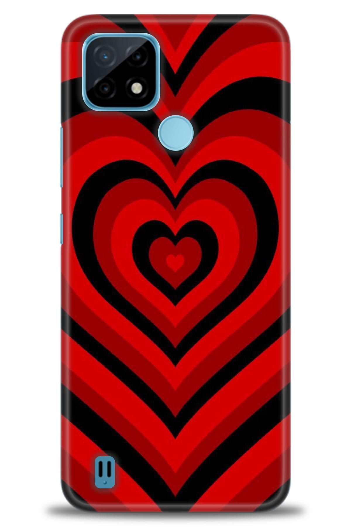 realme C21 İle Uyumlu HD Baskılı Kılıf - Karışık Seri - 558