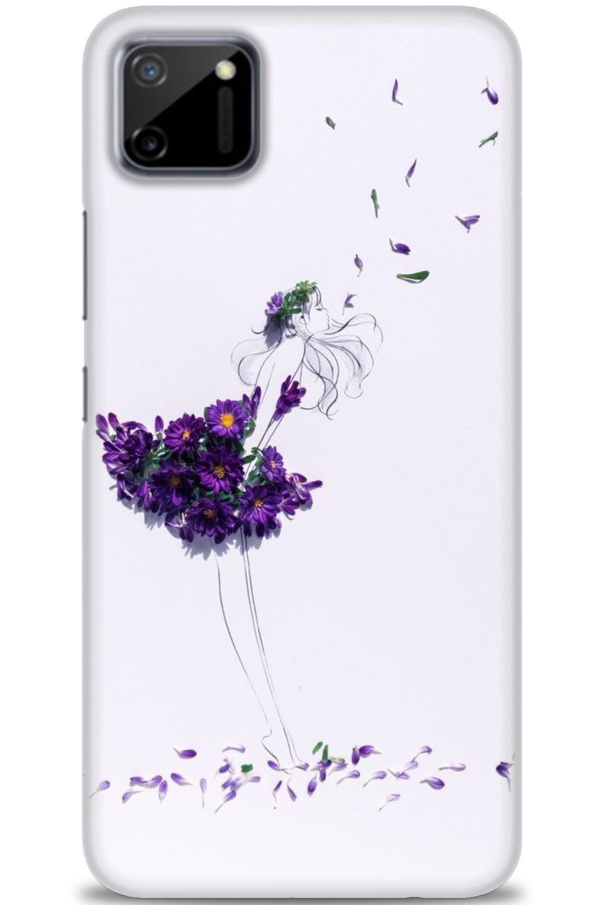 realme C11 İle Uyumlu HD Baskılı Desenli Silikon Kılıf - 752