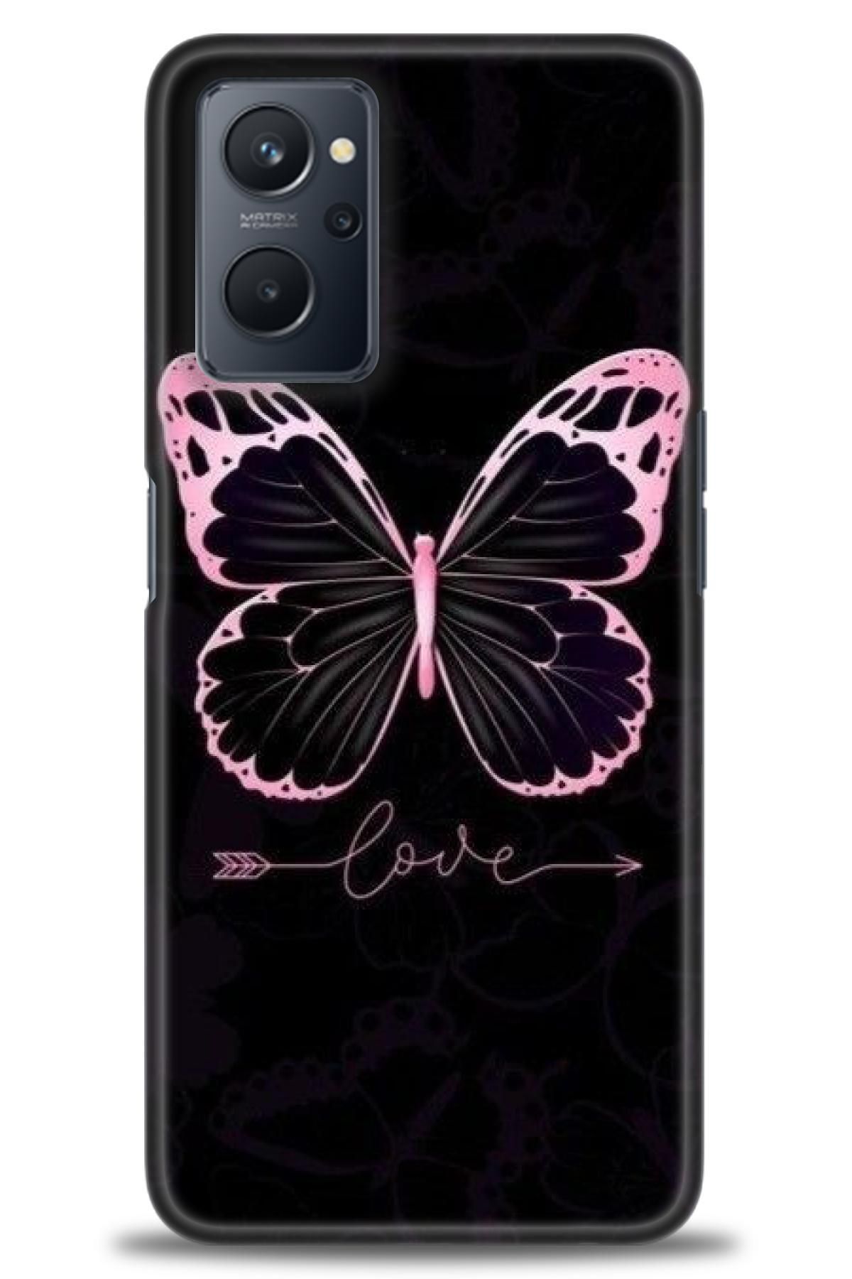 realme 9i İle Uyumlu HD Baskılı Desenli Silikon Kılıf - 260