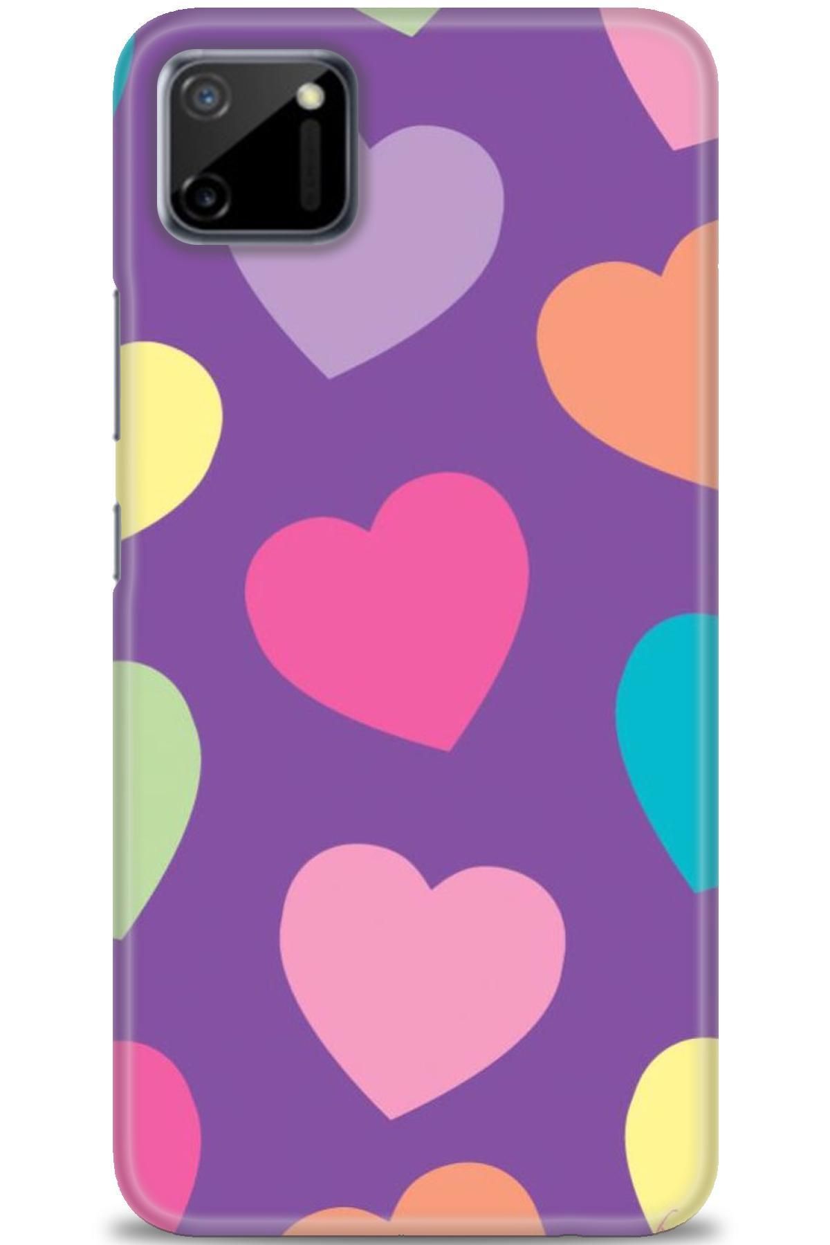 realme C11 İle Uyumlu HD Baskılı Desenli Silikon Kılıf - 3