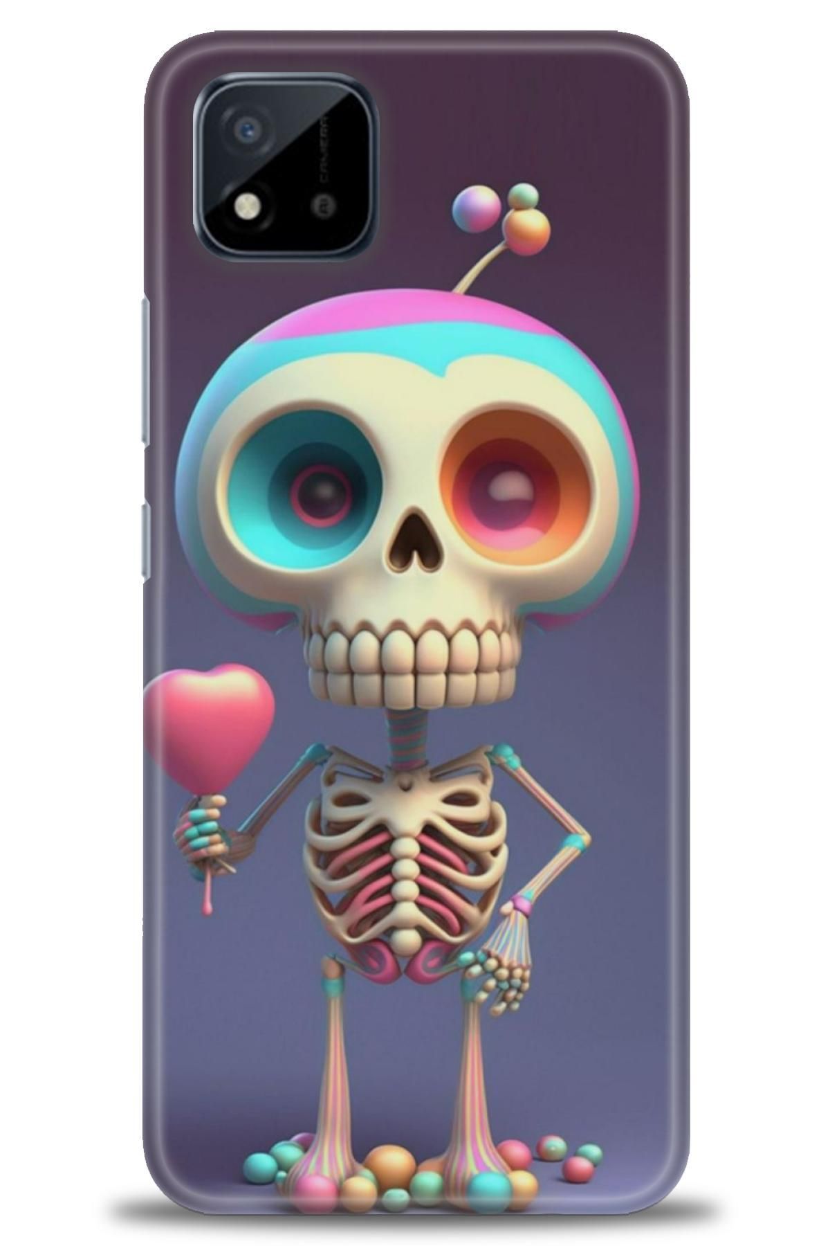 realme C11 2021 İle Uyumlu HD Baskılı Kılıf - Karışık Seri - 795