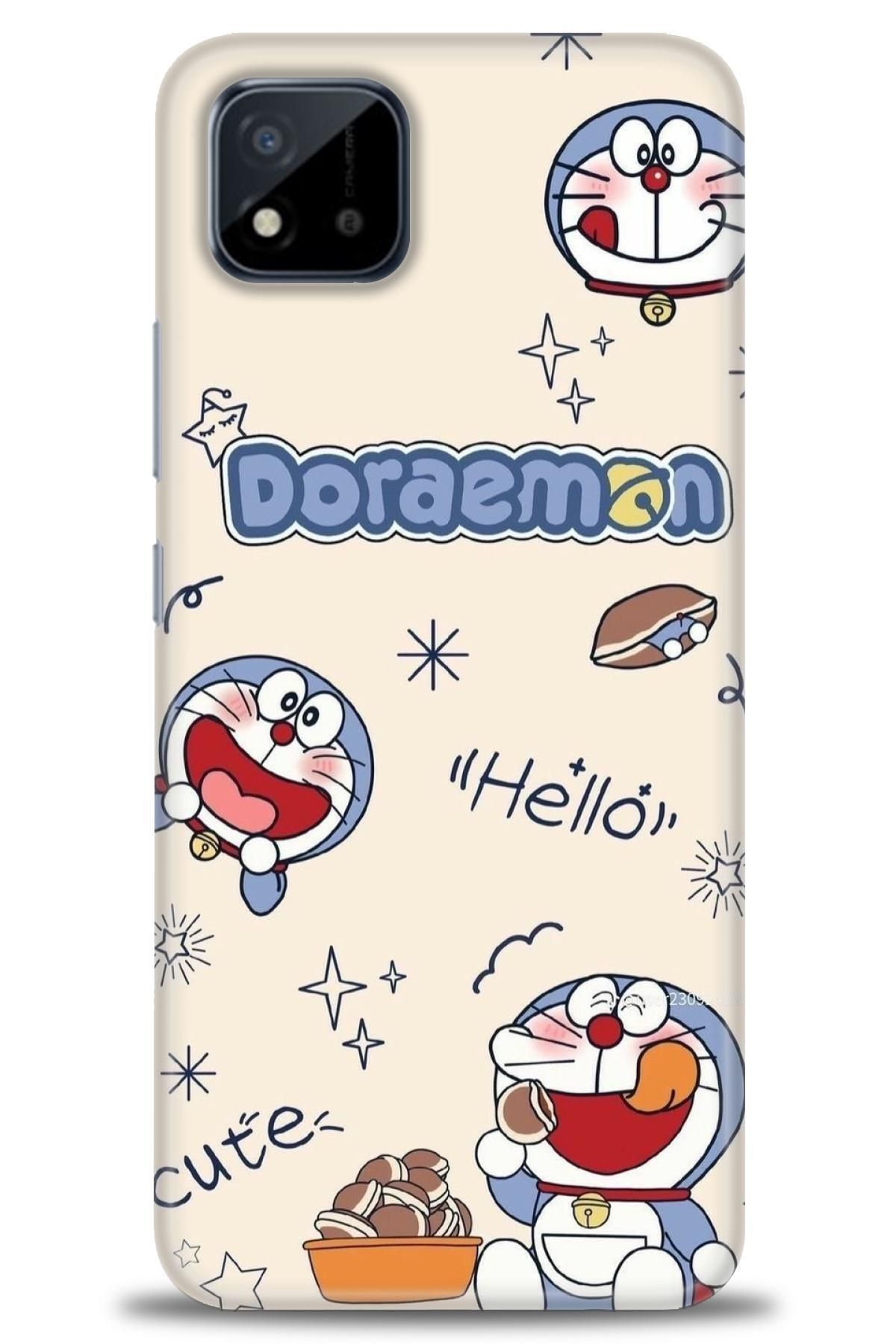 realme C11 2021 İle Uyumlu HD Baskılı Desenli Silikon Kılıf - 767