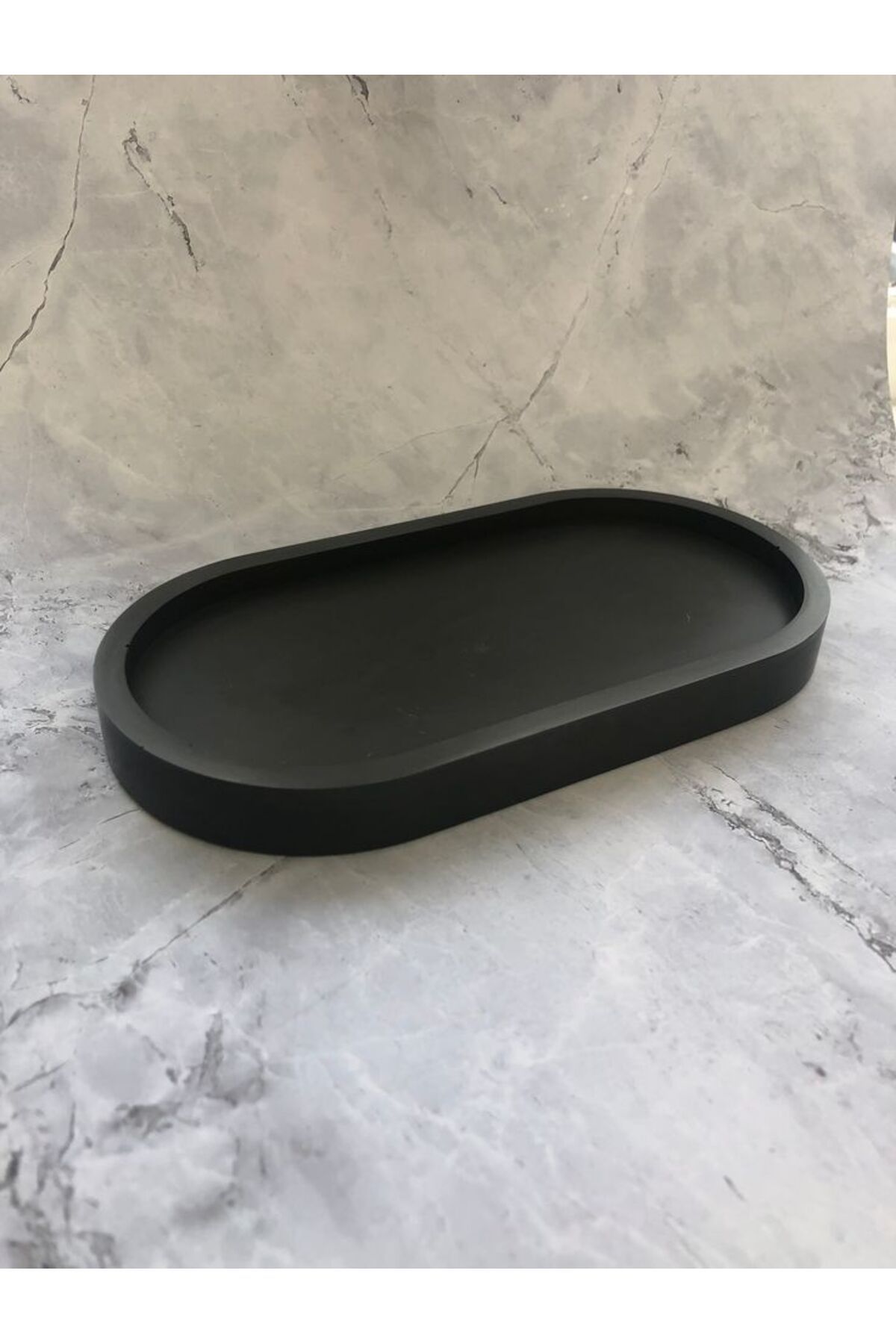 Moons Candle DEKORATİF OVAL SUNUMLUK /MUMLUK