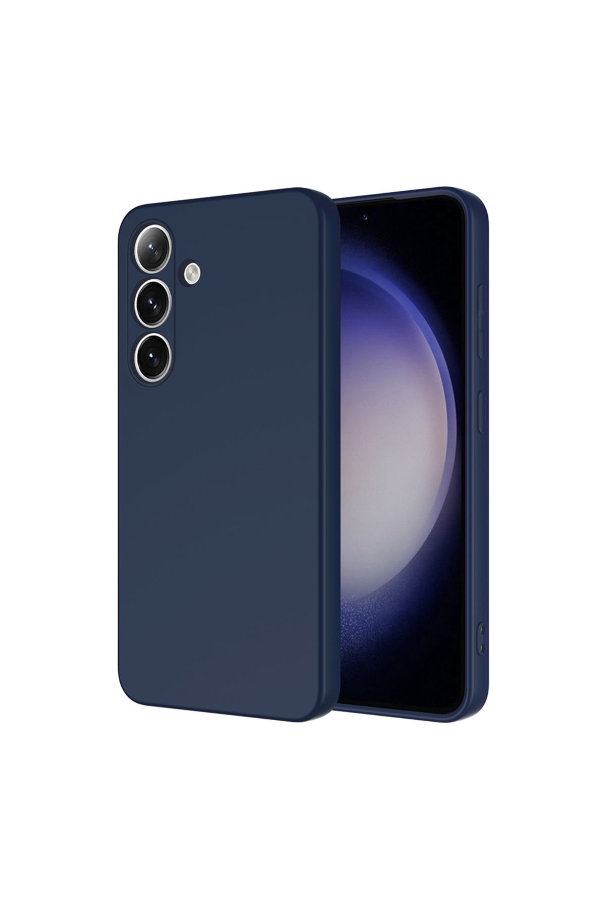 Novatis Samsung Galaxy A26 Uyumlu Kılıf İçi Kadife 3D Kamera Korumalı Soft Silikon Kapak