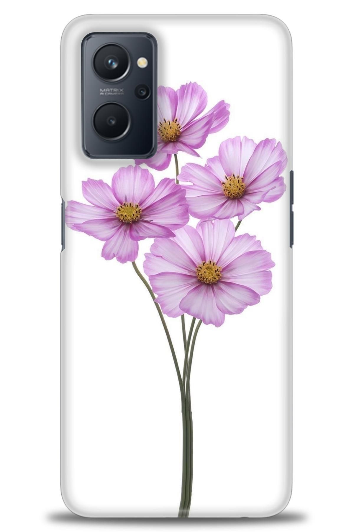 realme 9i İle Uyumlu HD Baskılı Desenli Silikon Kılıf - 734