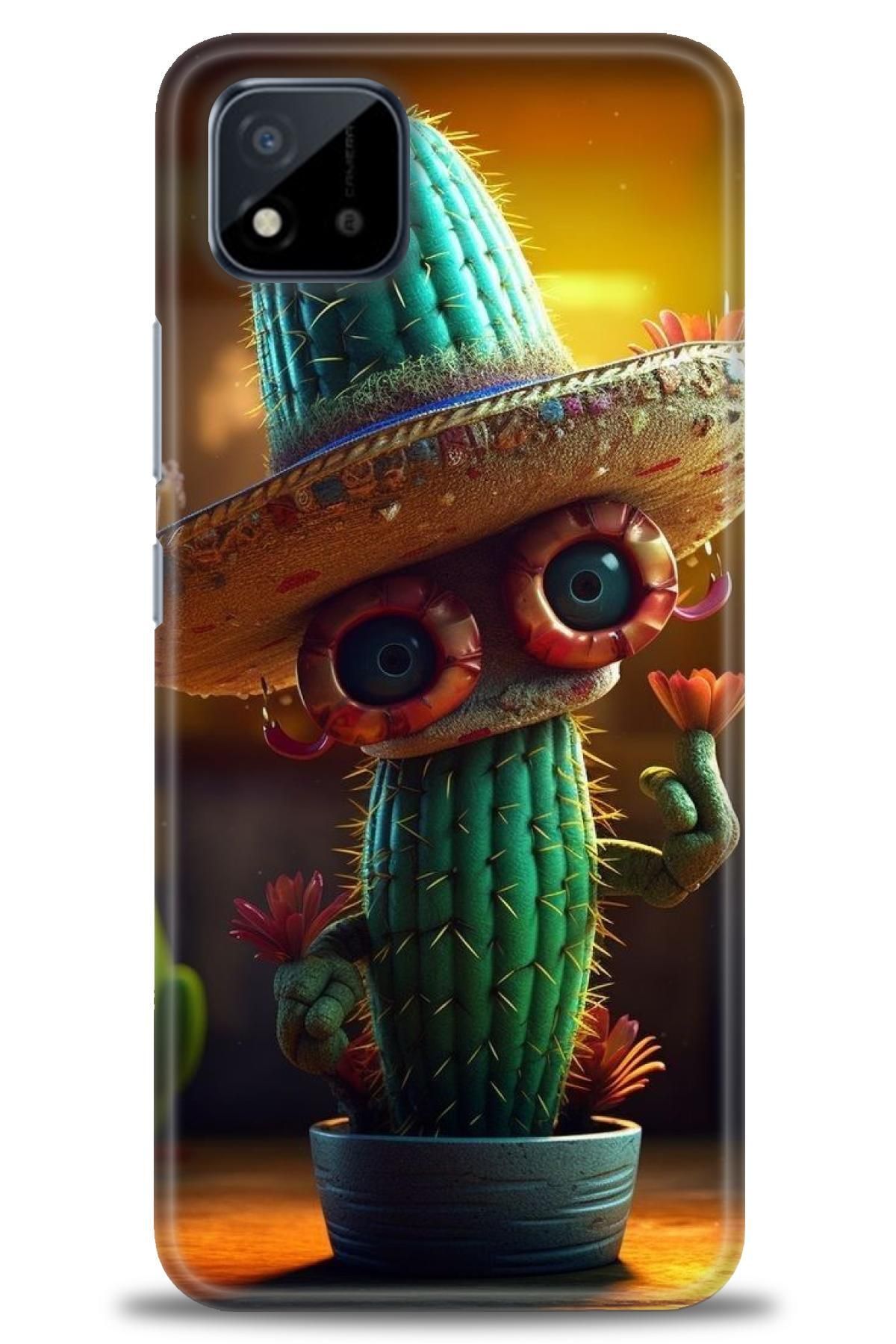 realme C11 2021 İle Uyumlu HD Baskılı Desenli Silikon Kılıf - 489