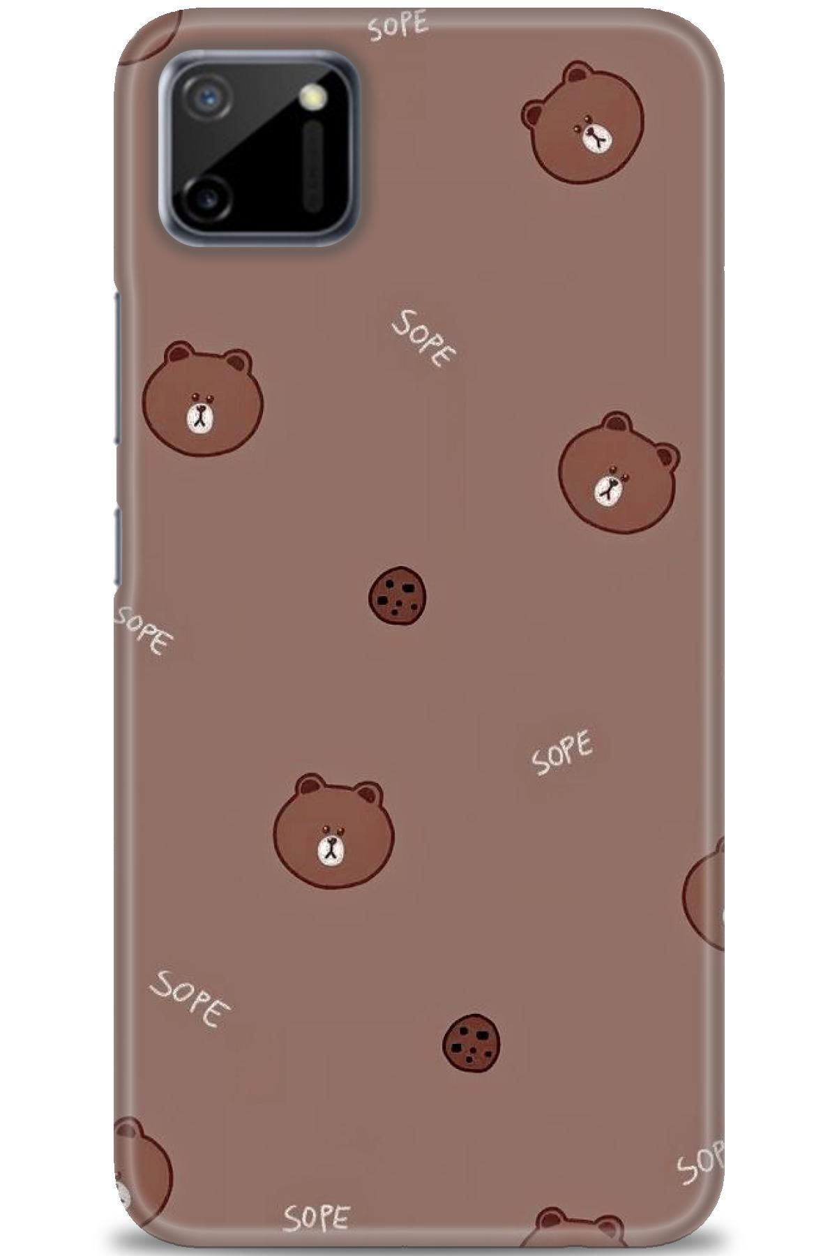 realme C11 İle Uyumlu HD Baskılı Desenli Silikon Kılıf - 281