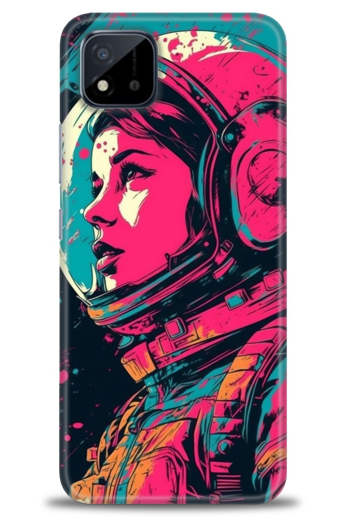 realme C11 2021 İle Uyumlu HD Baskılı Desenli Silikon Kılıf - 434
