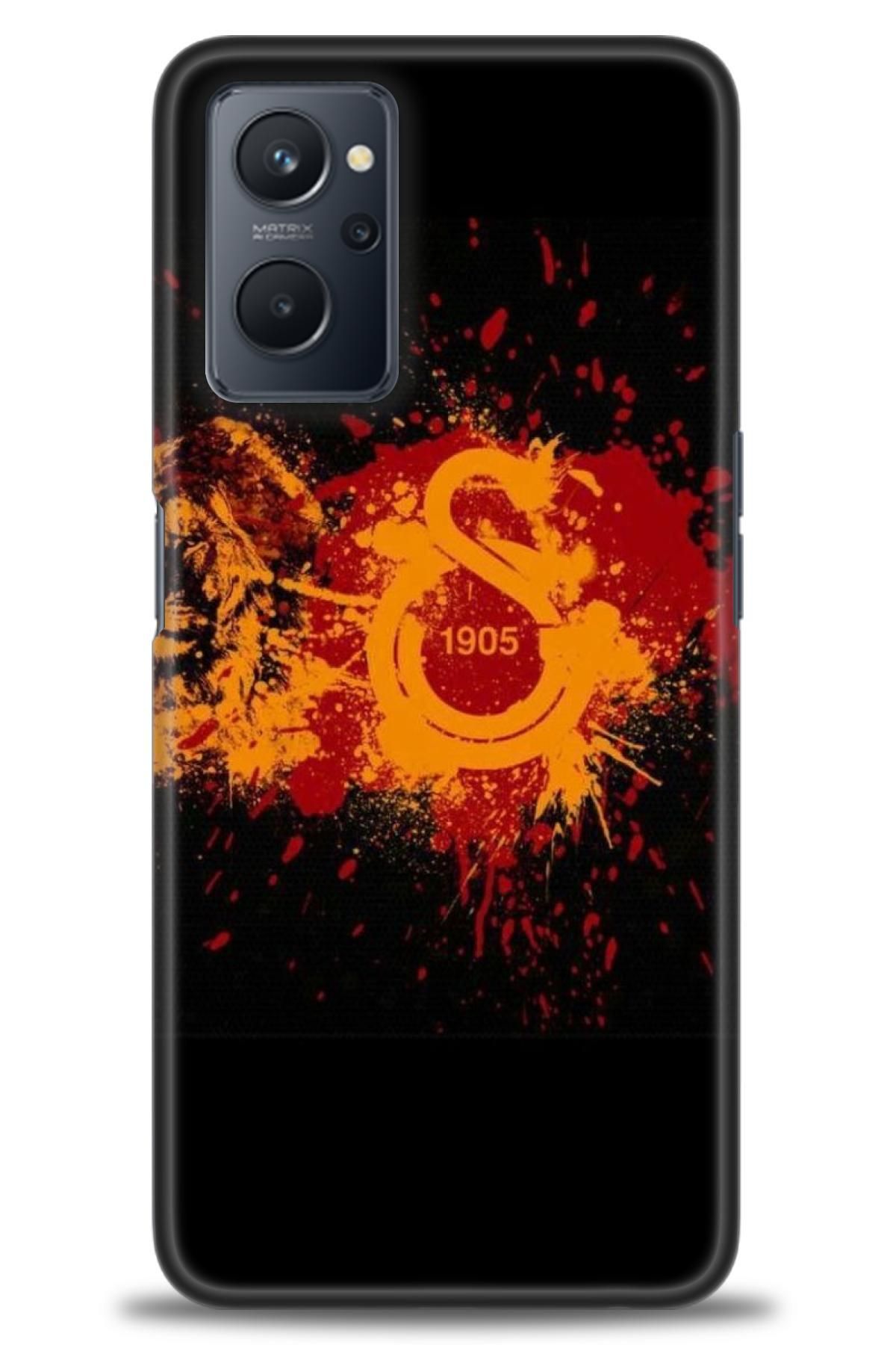 realme 9i İle Uyumlu HD Baskılı Desenli Silikon Kılıf - 79