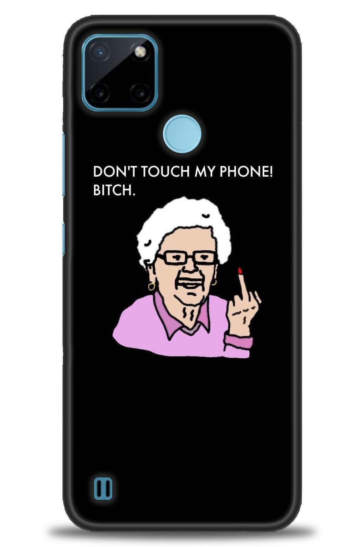 realme C21Y / C25Y İle Uyumlu HD Baskılı Desenli Silikon Kılıf - 472