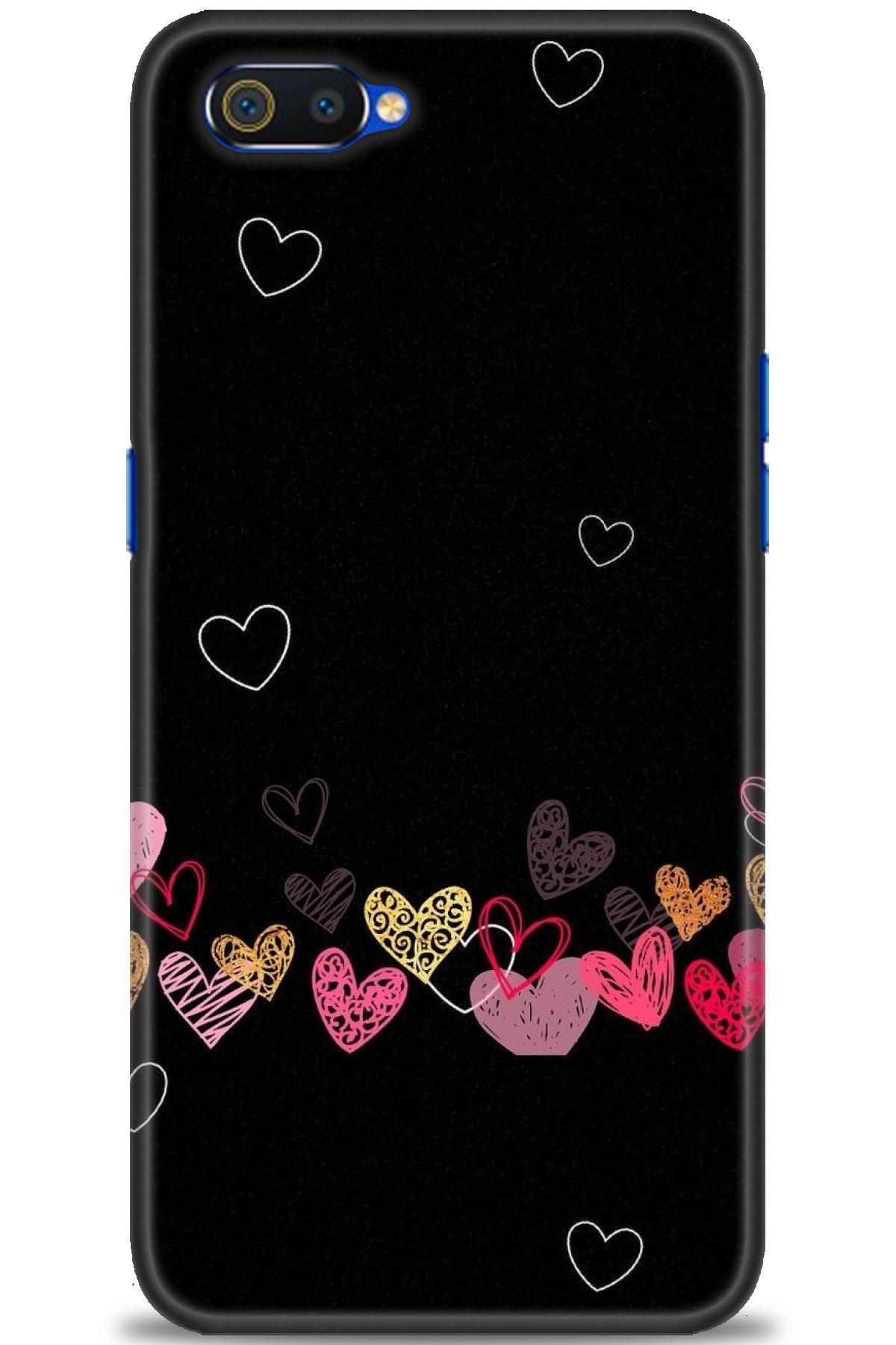 realme C2 İle Uyumlu HD Baskılı Kılıf - Karışık Seri - 51